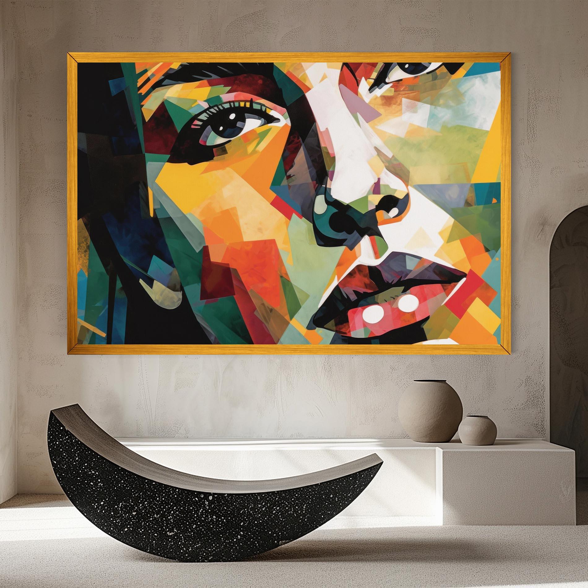 Obraz na Płótnie Neoexpressionism mockup 8