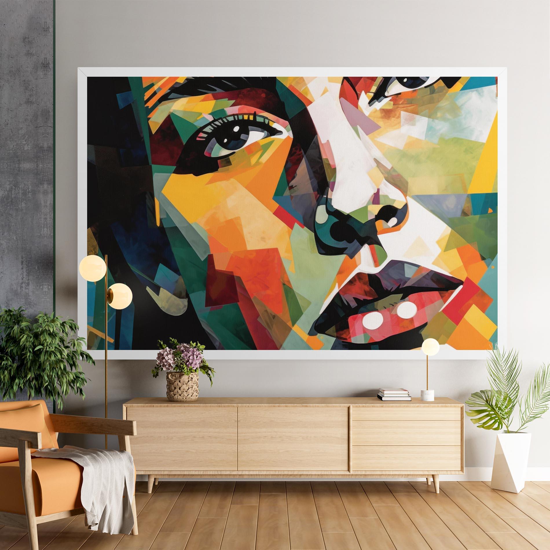 Obraz na Płótnie Neoexpressionism mockup 9