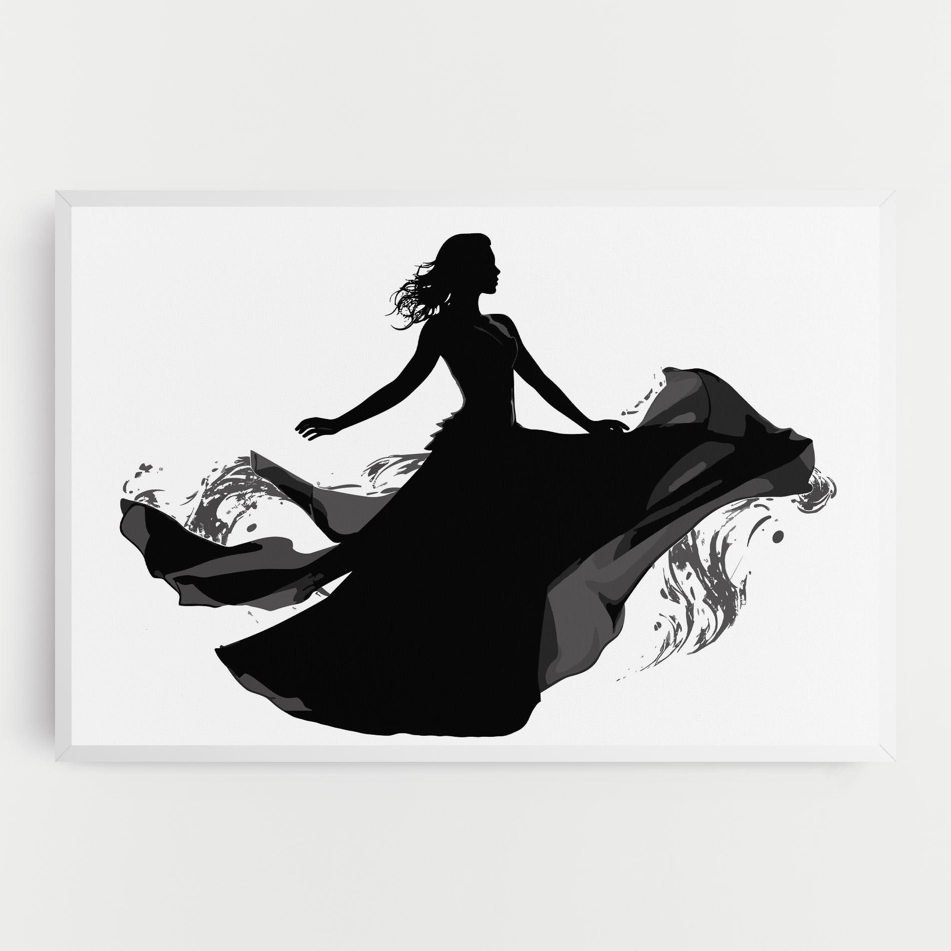 Obraz na Płótnie Dress Jump mockup 0