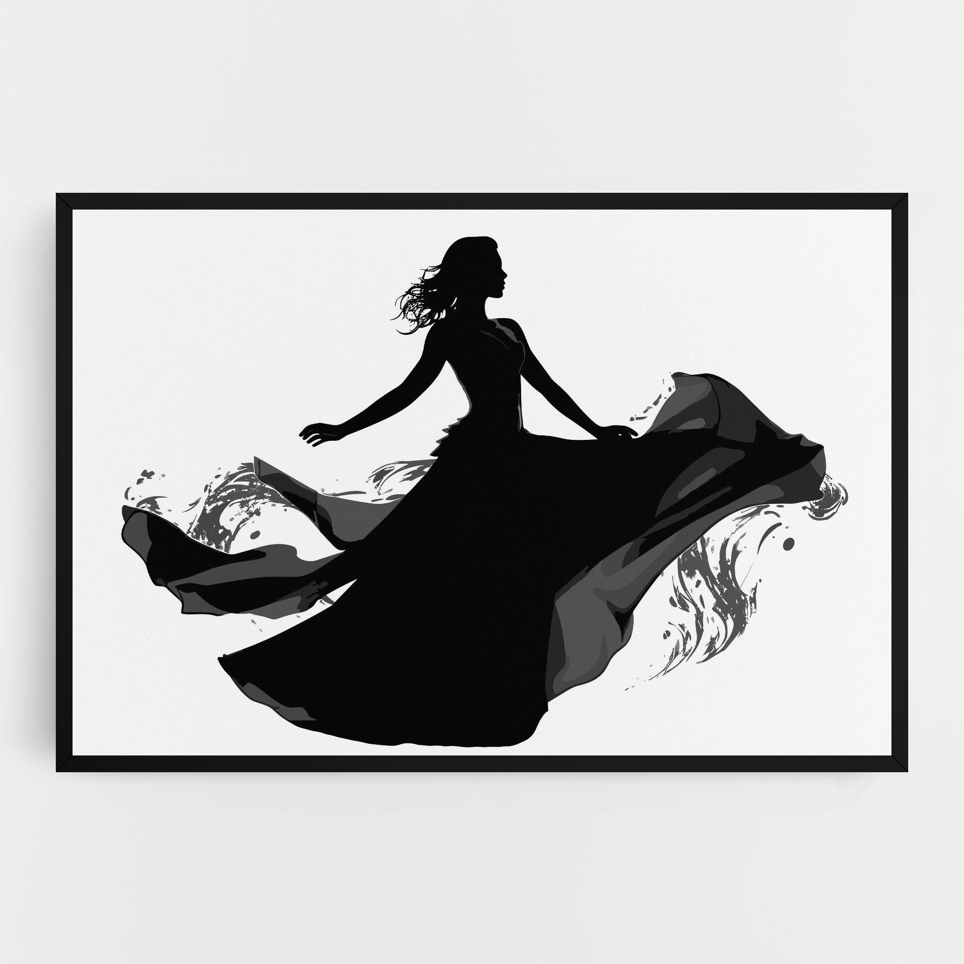 Obraz na Płótnie Dress Jump mockup 0