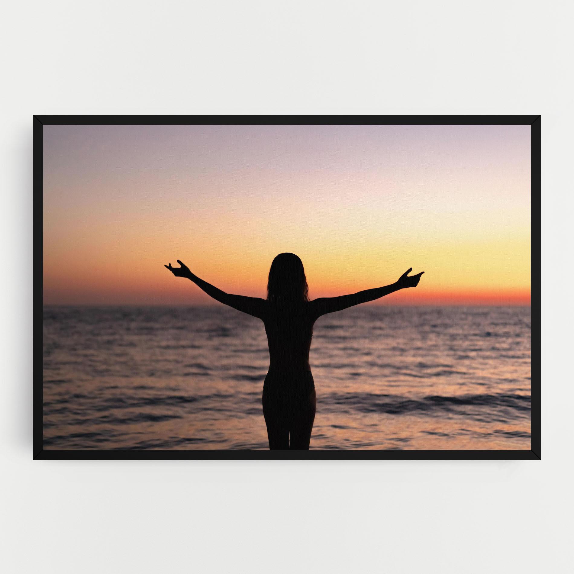 Obraz na Płótnie Feeling Freedom mockup 0