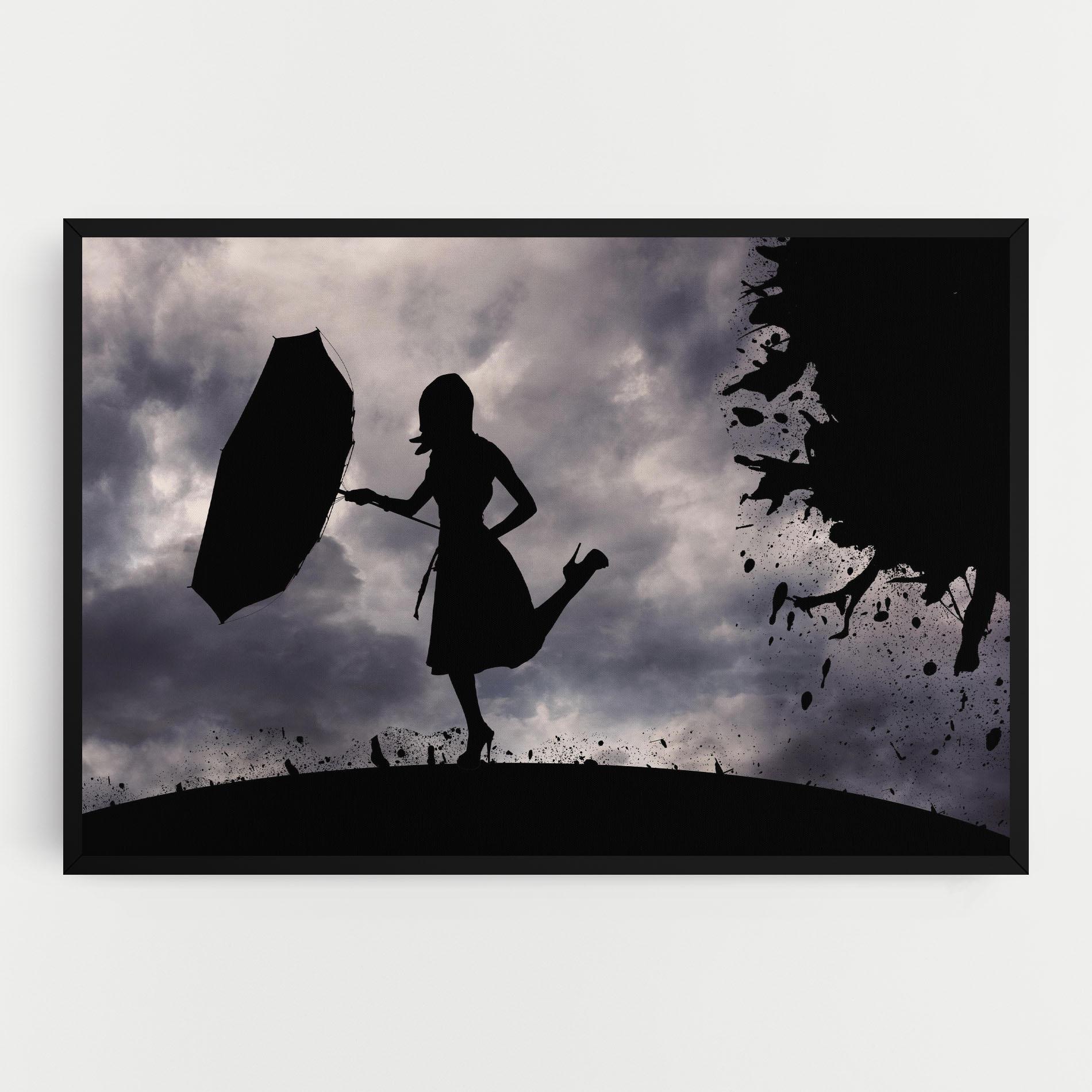 Obraz na Płótnie Stormy Day mockup 0