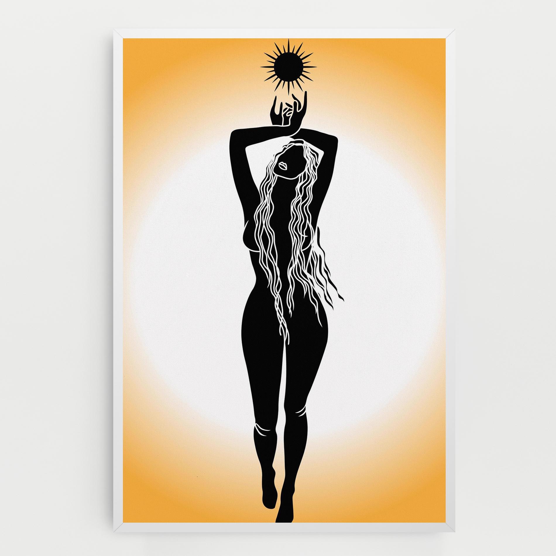 Obraz na Płótnie Mistic Woman mockup 0