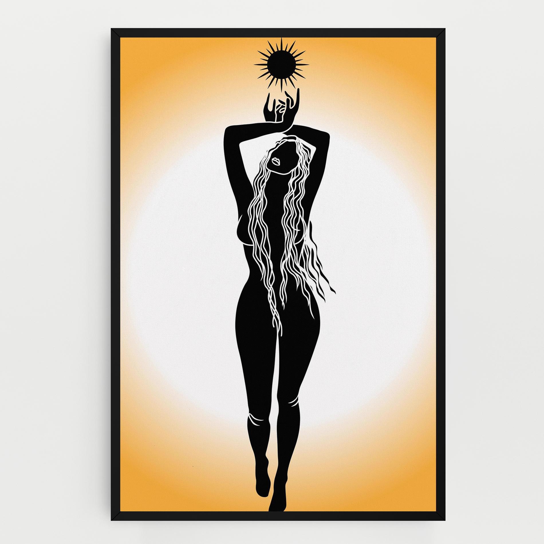 Obraz na Płótnie Mistic Woman mockup 0