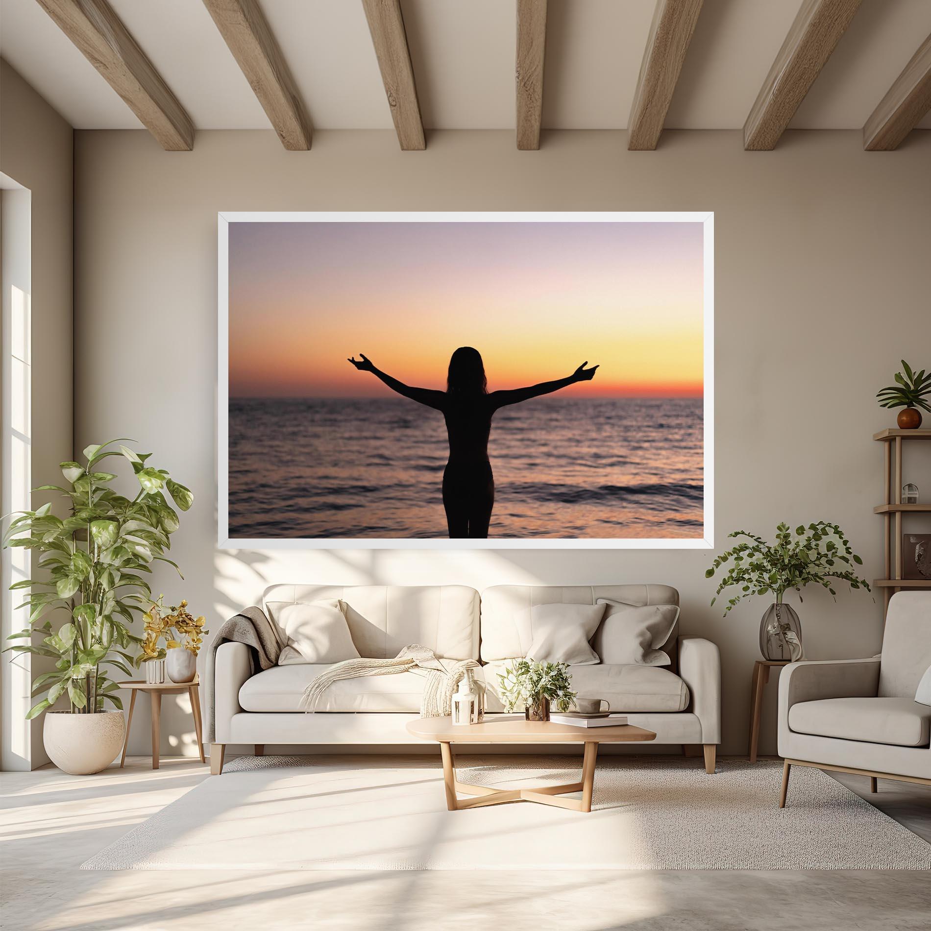 Obraz na Płótnie Feeling Freedom mockup 6