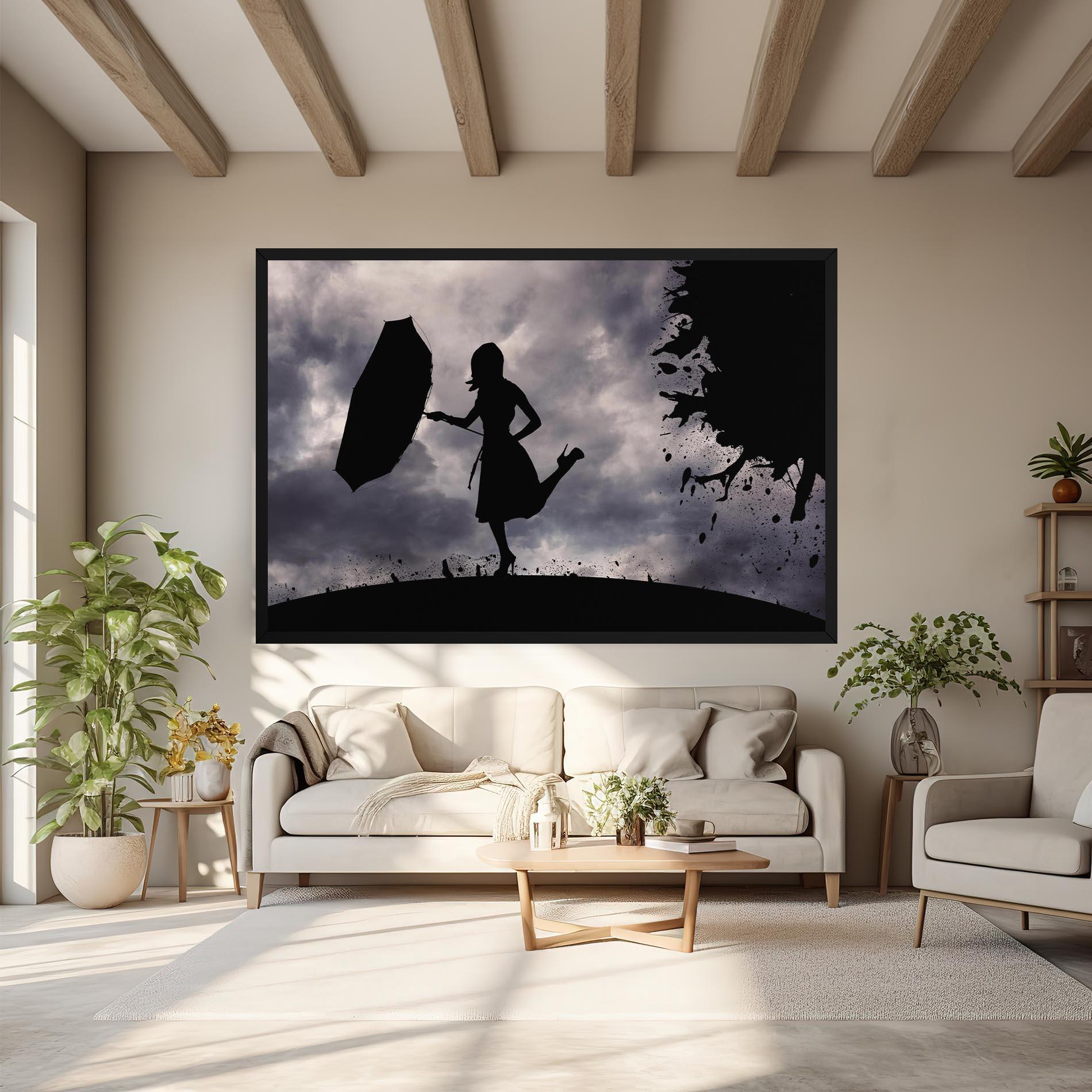 Obraz na Płótnie Stormy Day mockup 6