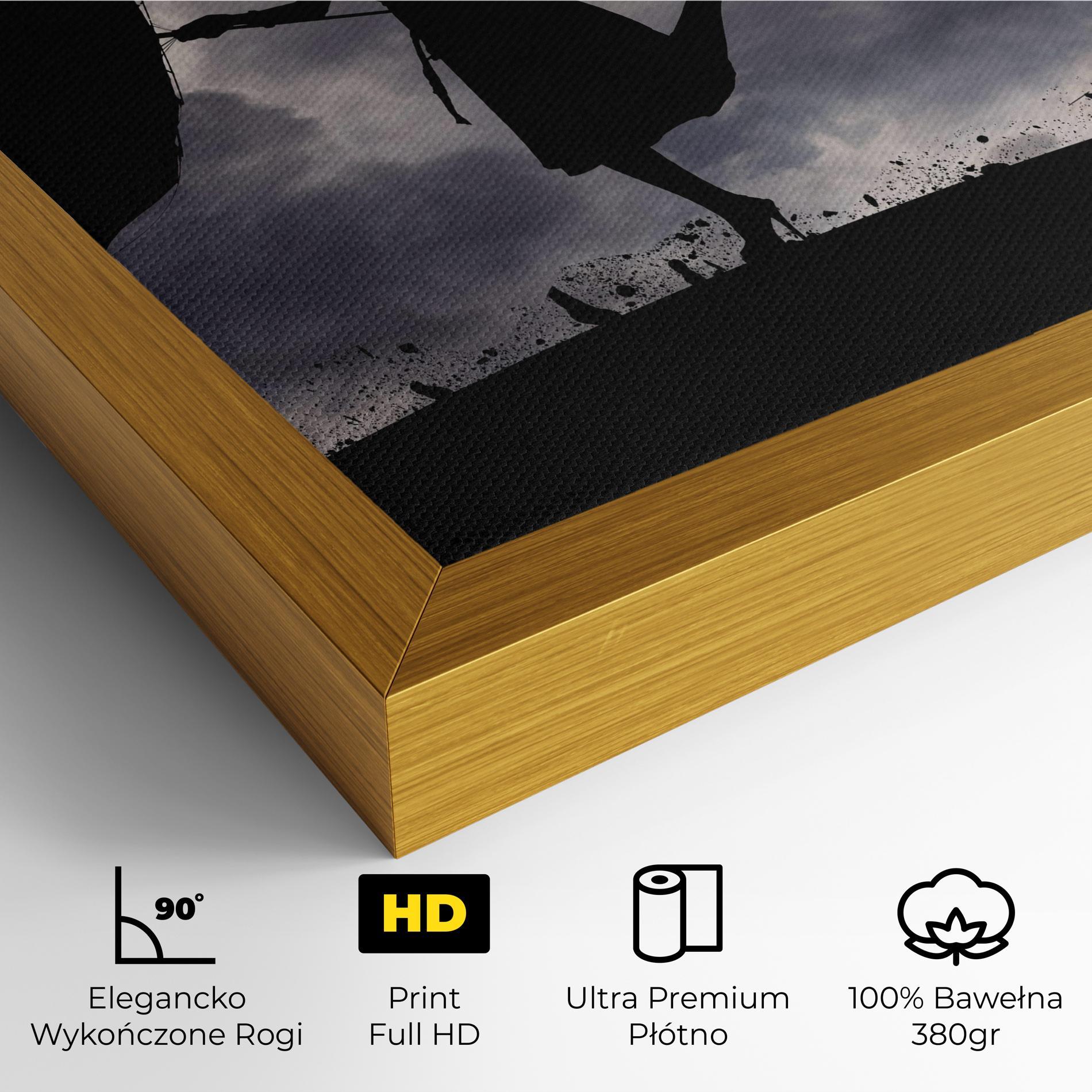 Obraz na Płótnie Stormy Day mockup 4