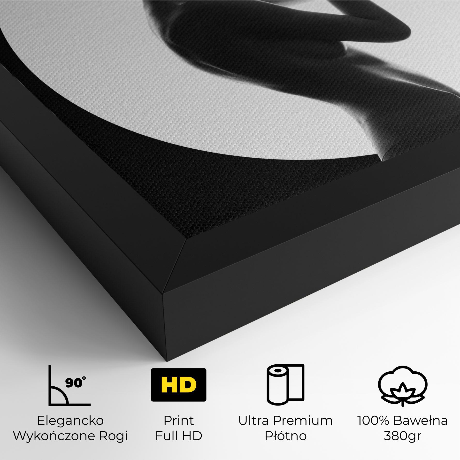 Obraz na Płótnie Circle Woman Body mockup 4