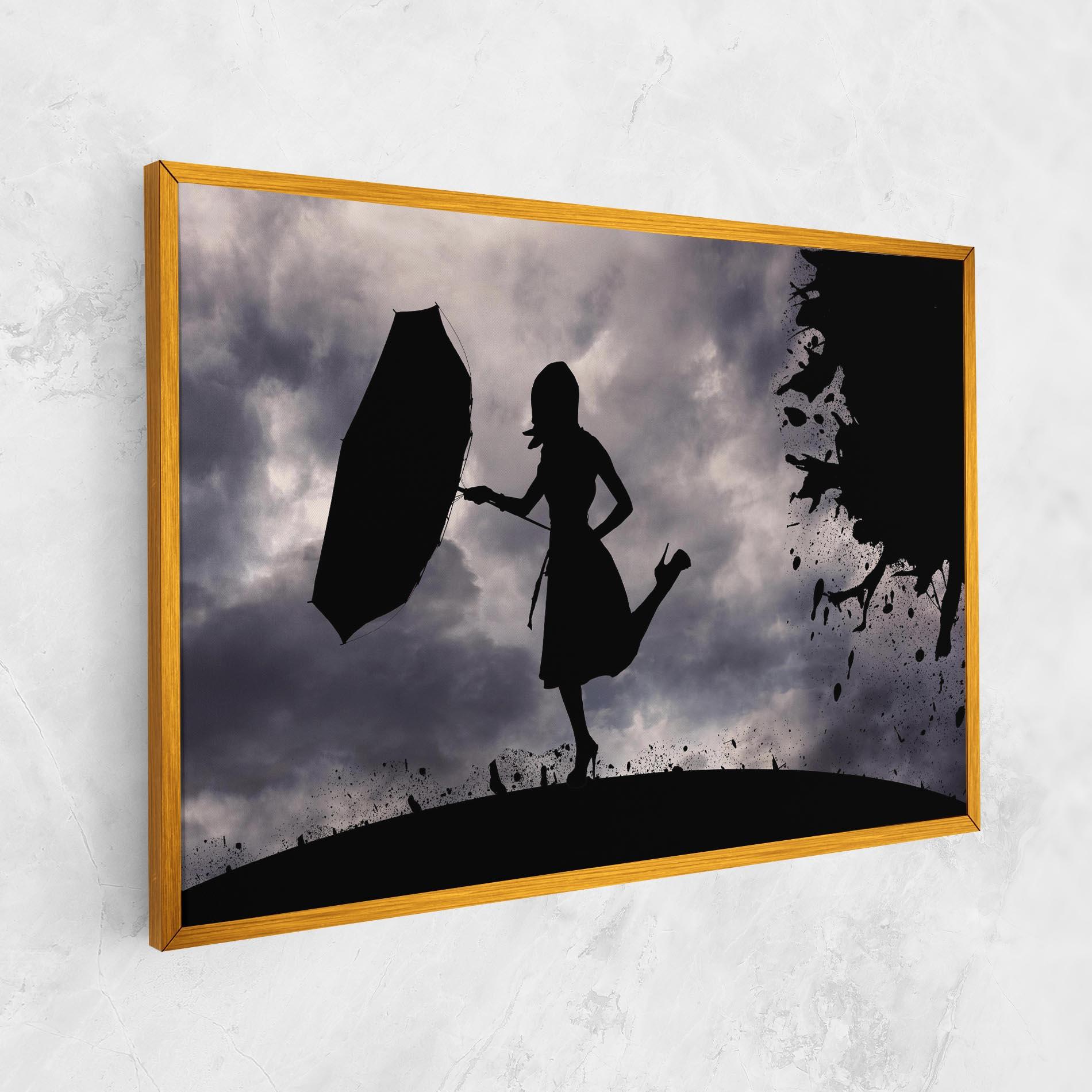 Obraz na Płótnie Stormy Day mockup 1