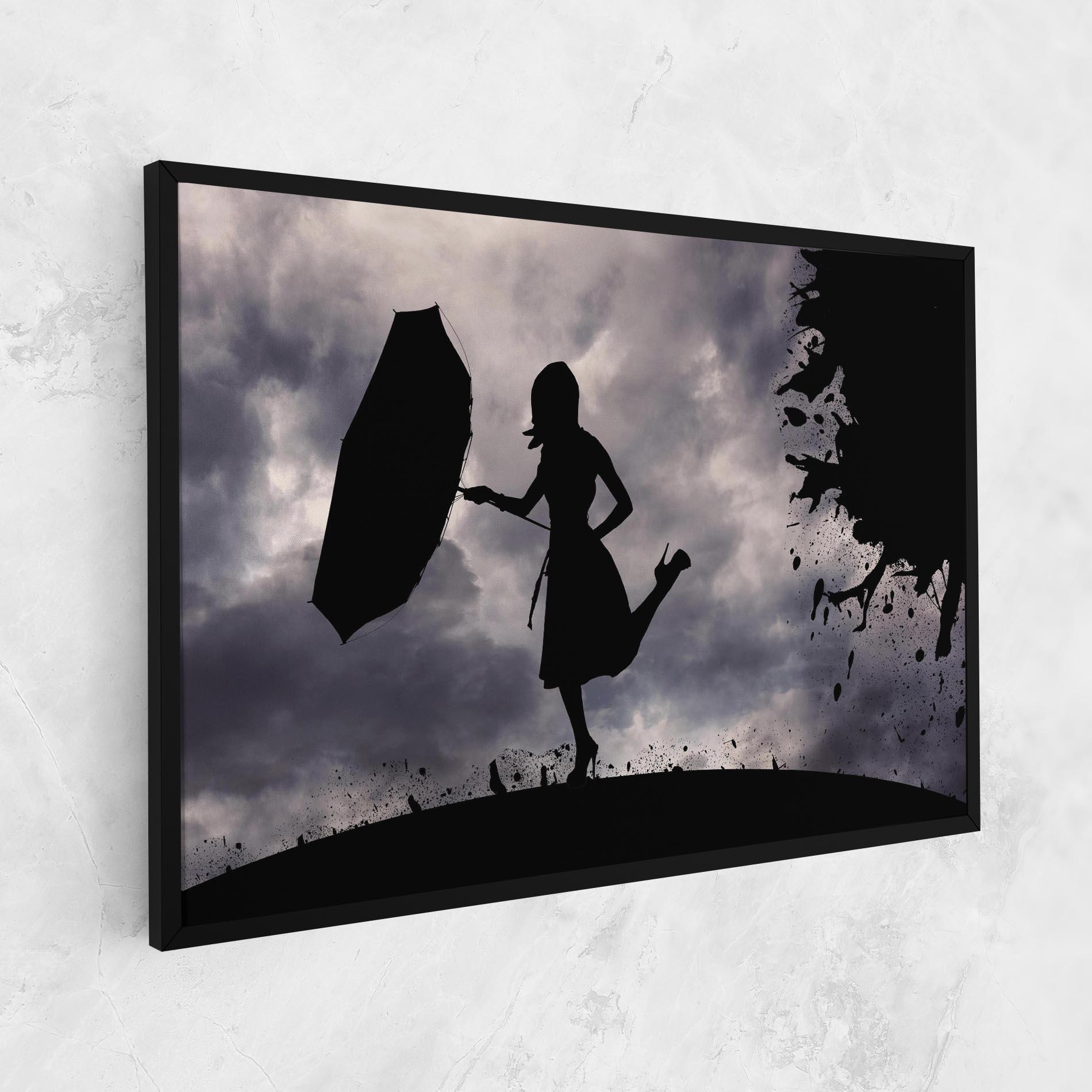 Obraz na Płótnie Stormy Day mockup 1