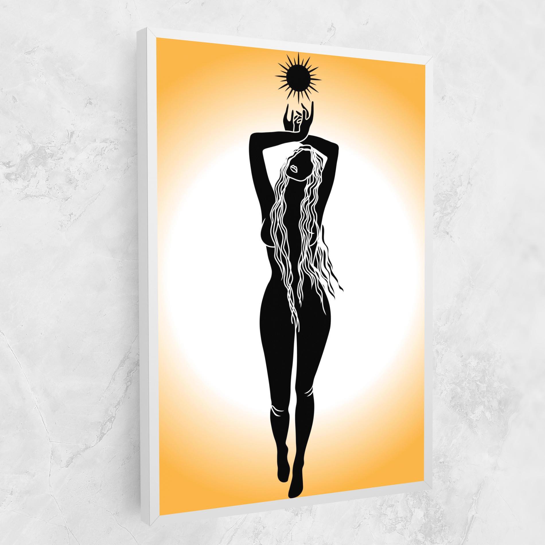 Obraz na Płótnie Mistic Woman mockup 1