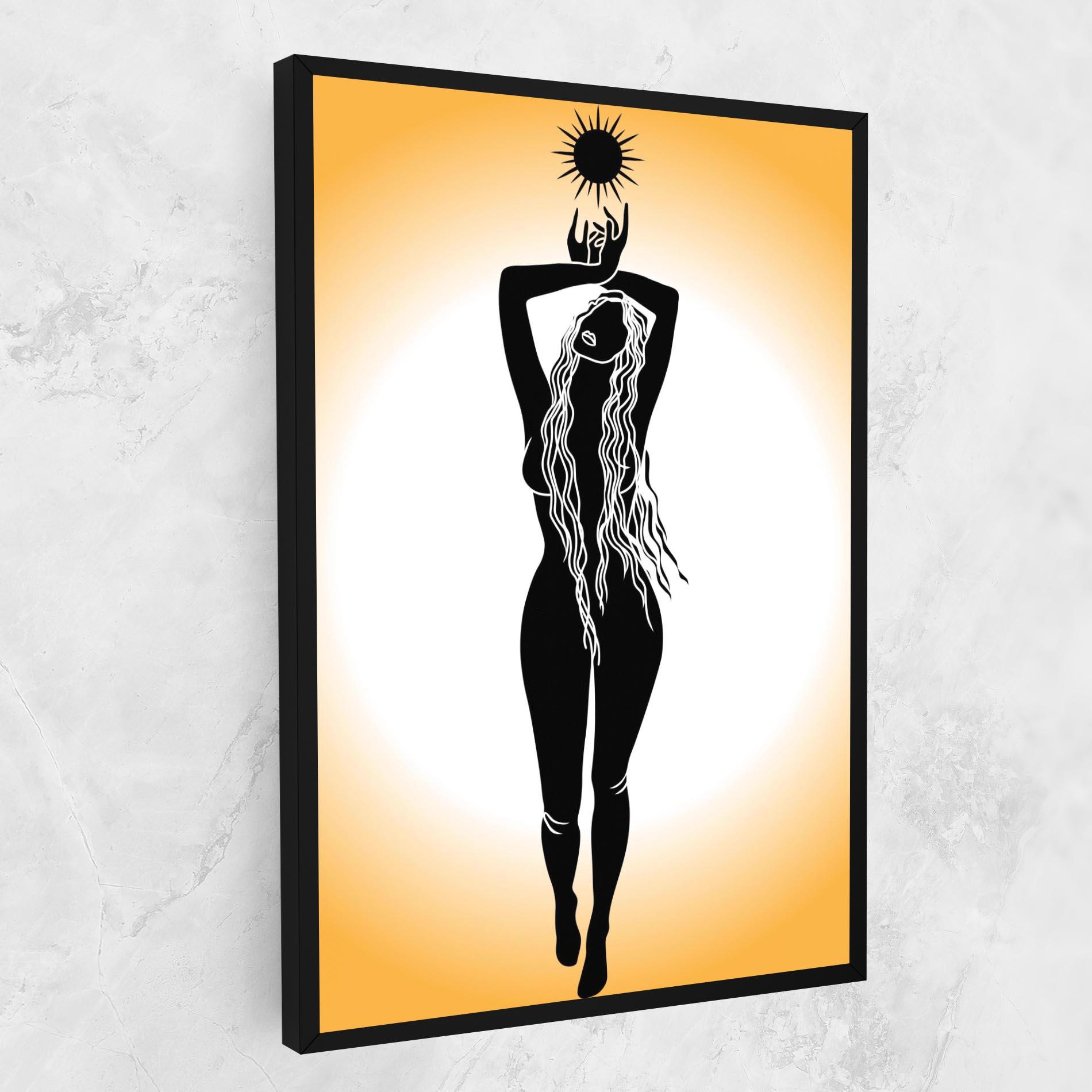 Obraz na Płótnie Mistic Woman mockup 1