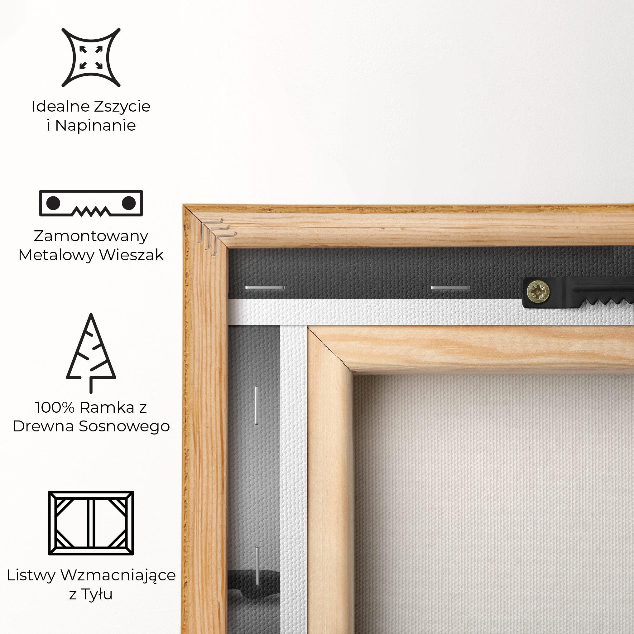 Obraz na Płótnie 3d Black Female mockup 5