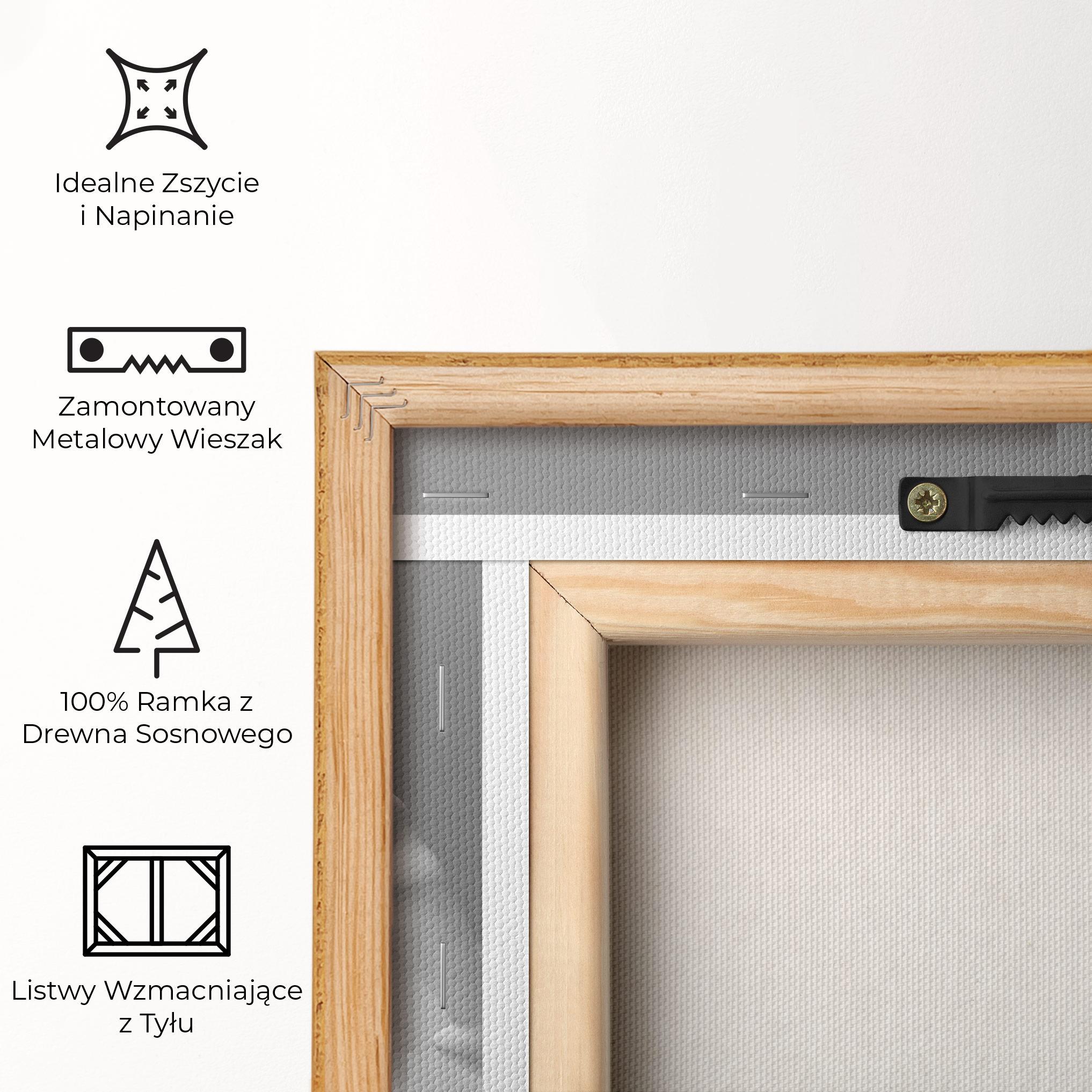 Obraz na Płótnie 3d Gymnastic Pose mockup 5