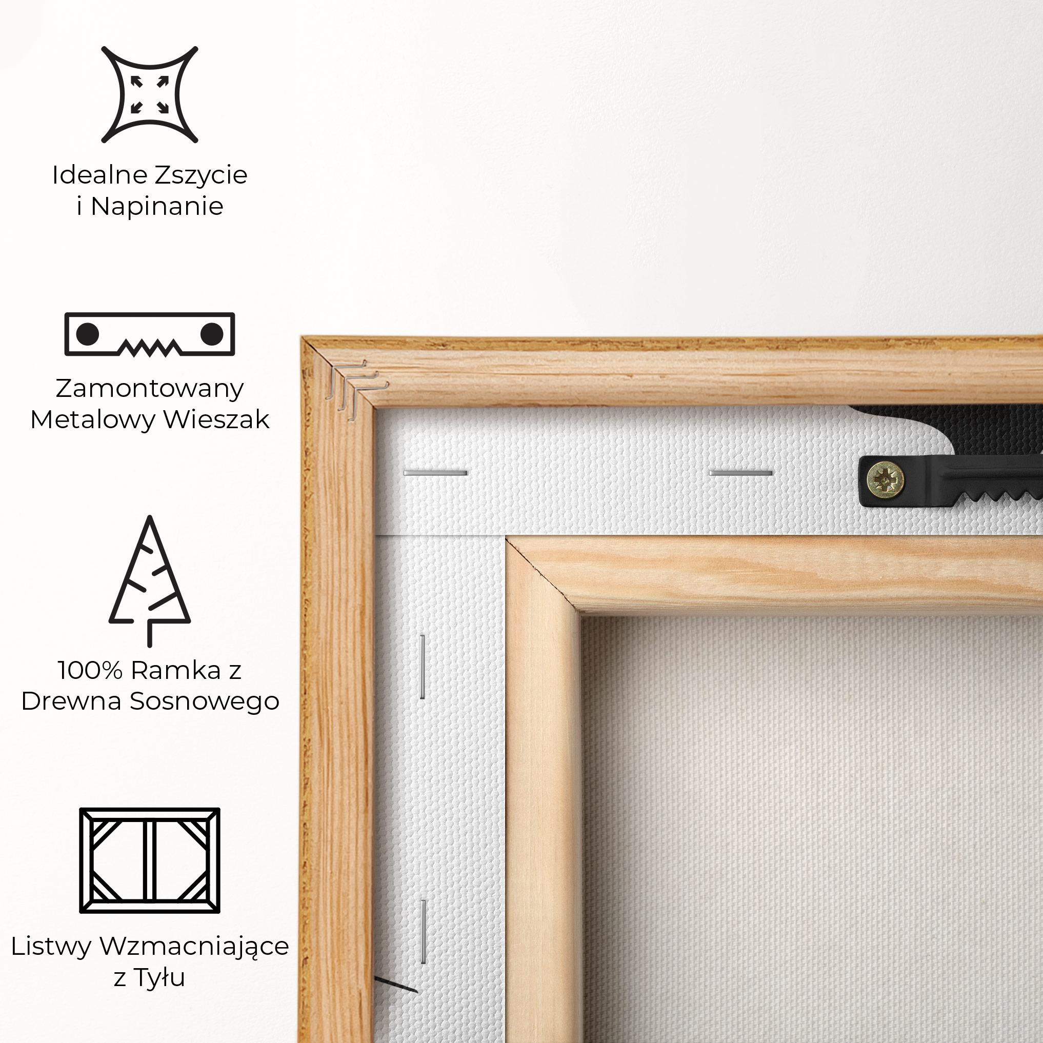 Obraz na Płótnie Big Hat Lady mockup 5