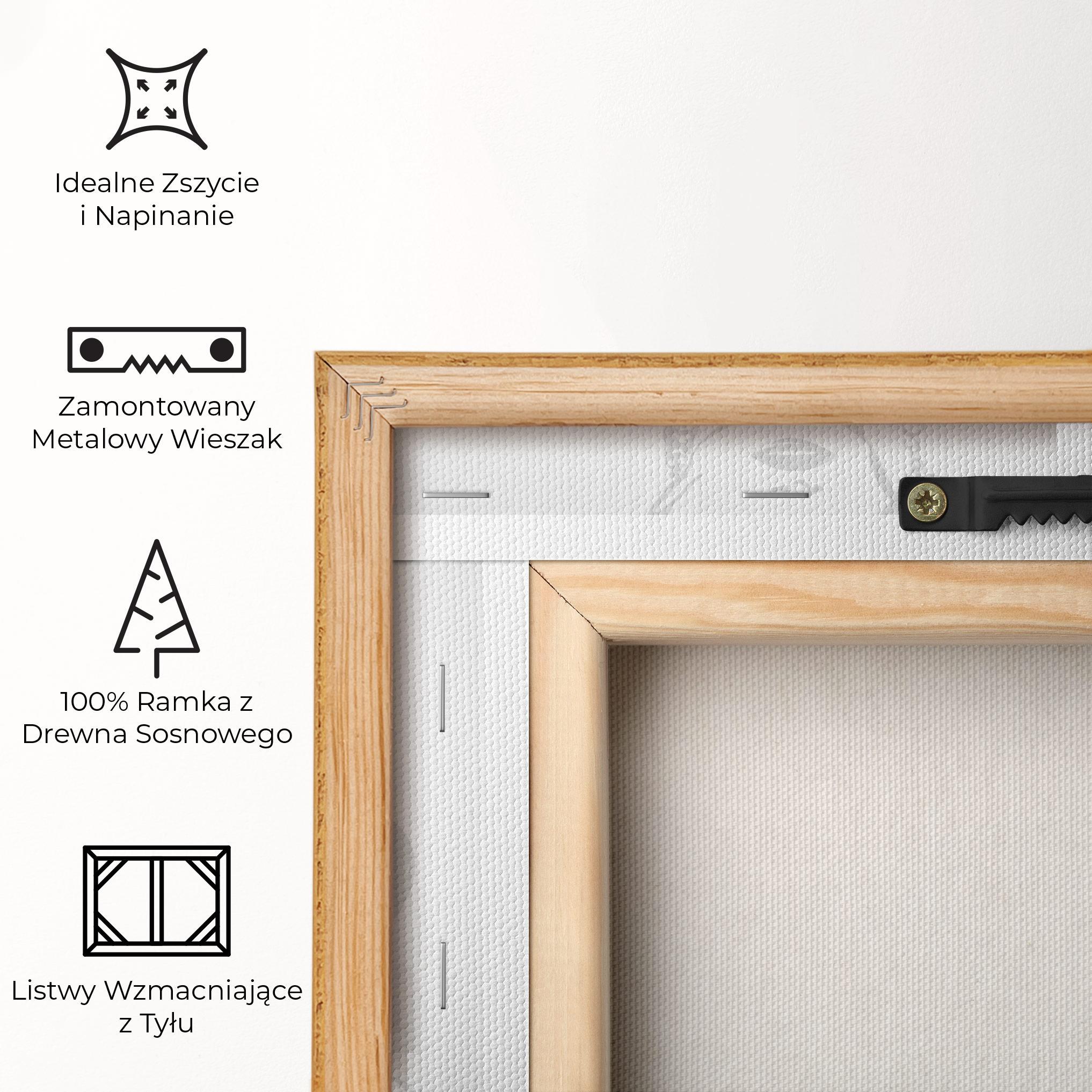 Obraz na Płótnie Lady Shilouette mockup 5