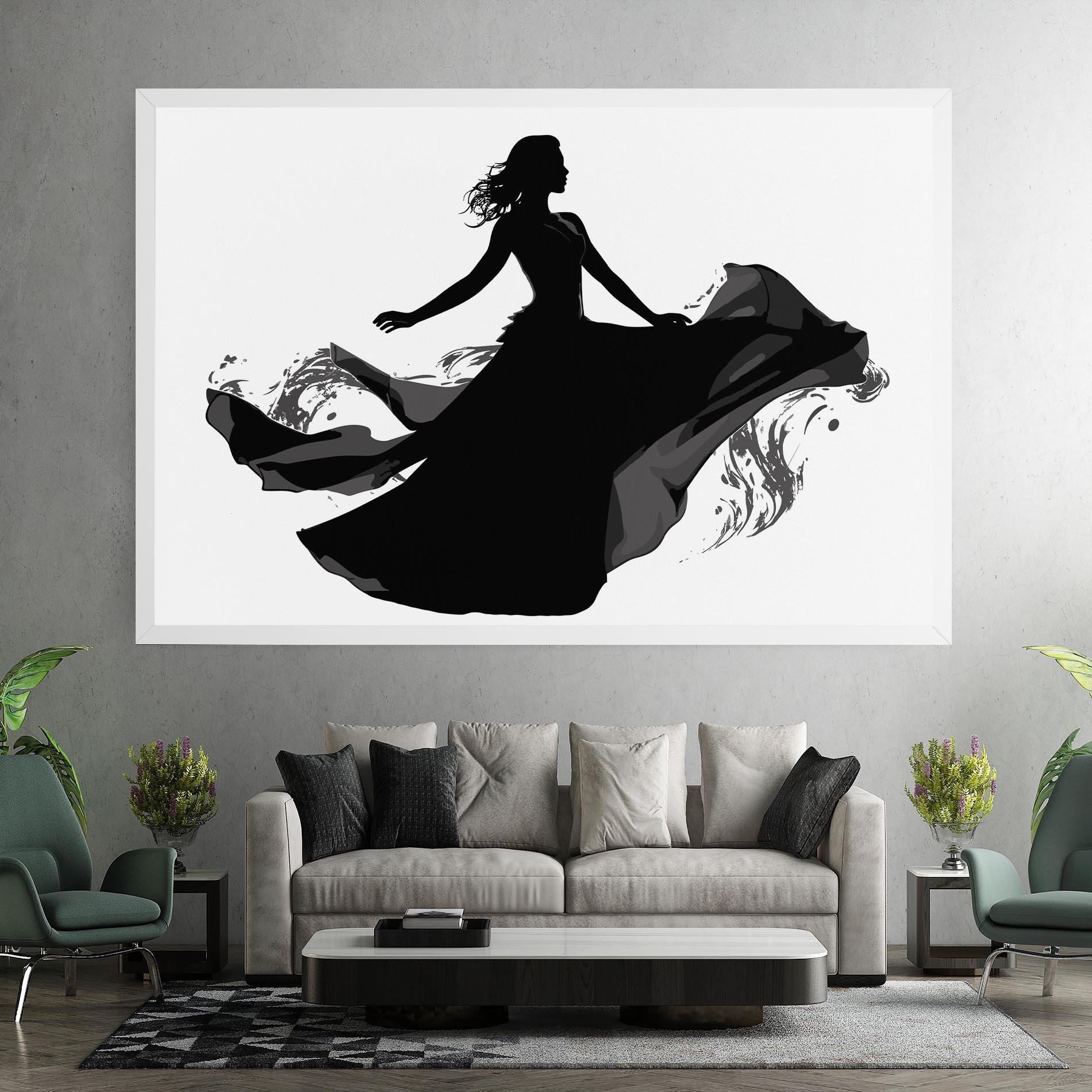 Obraz na Płótnie Dress Jump mockup 7