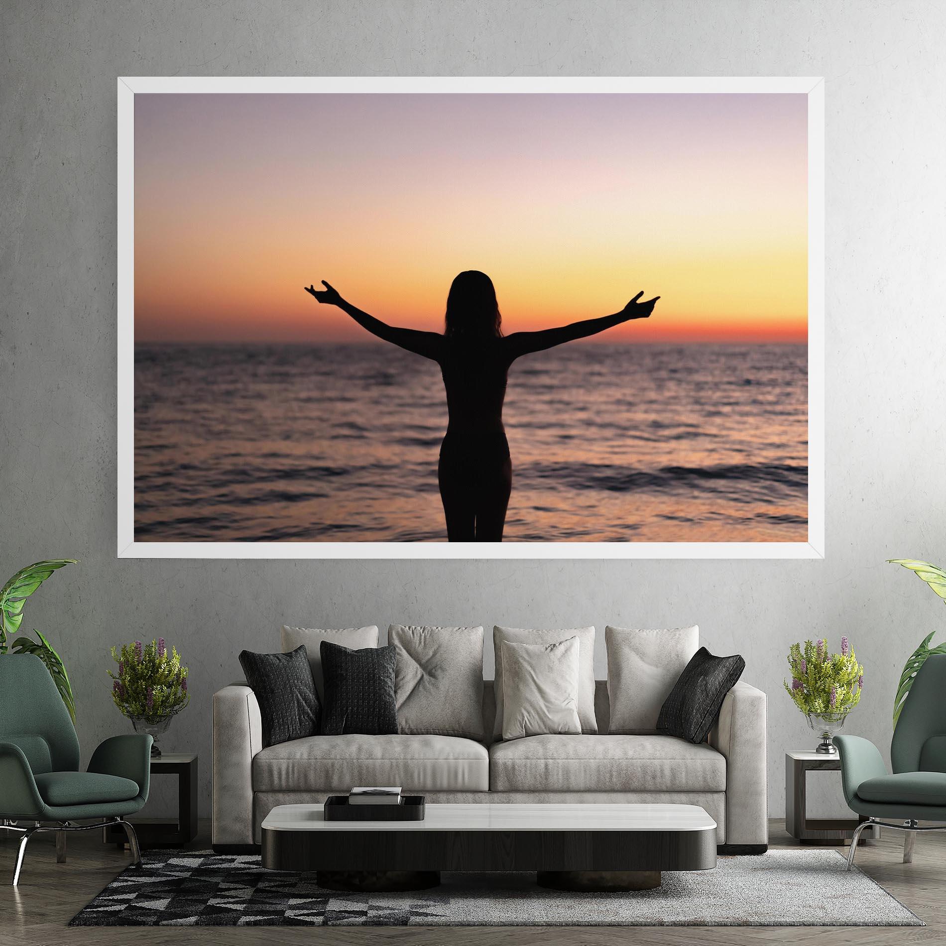 Obraz na Płótnie Feeling Freedom mockup 7