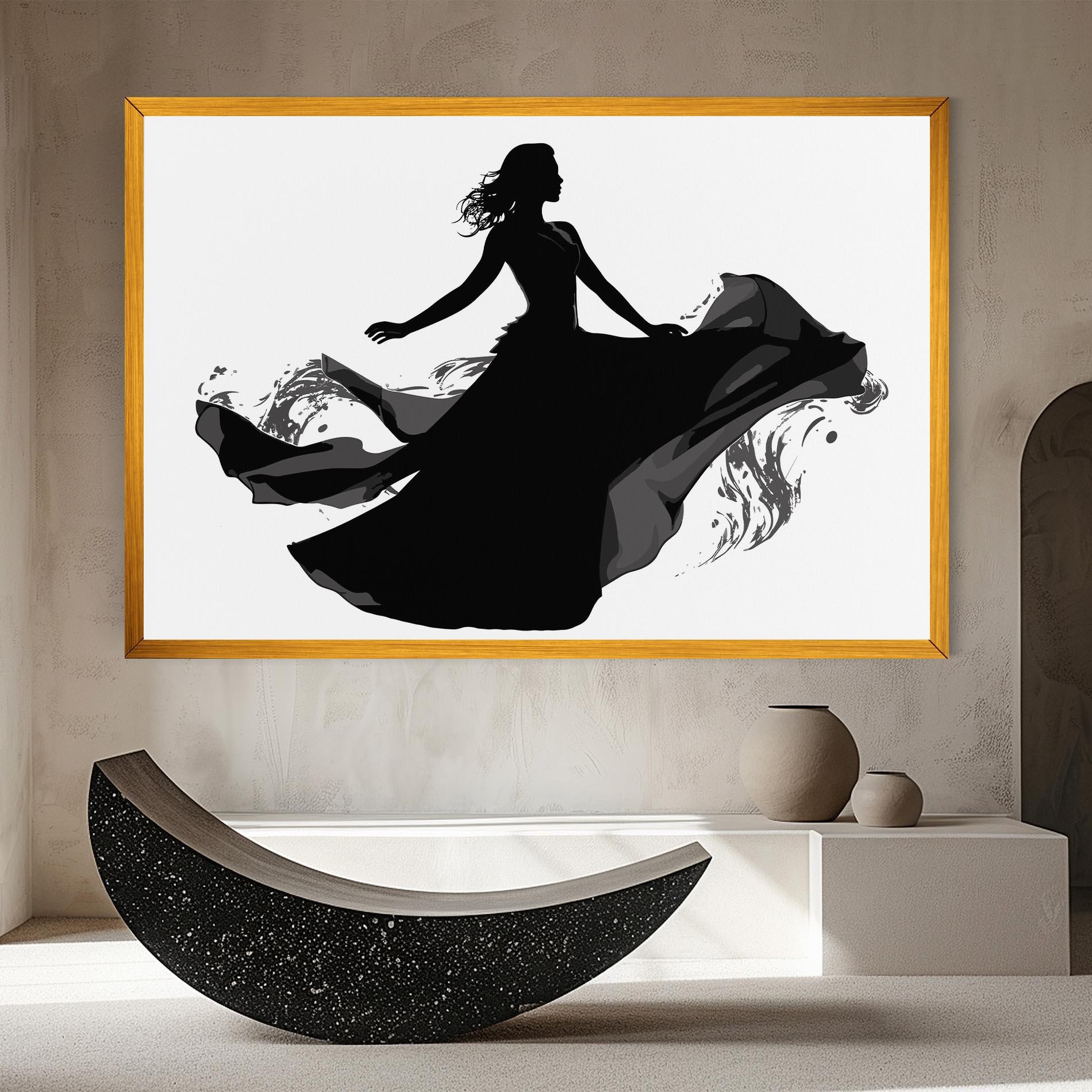 Obraz na Płótnie Dress Jump mockup 8