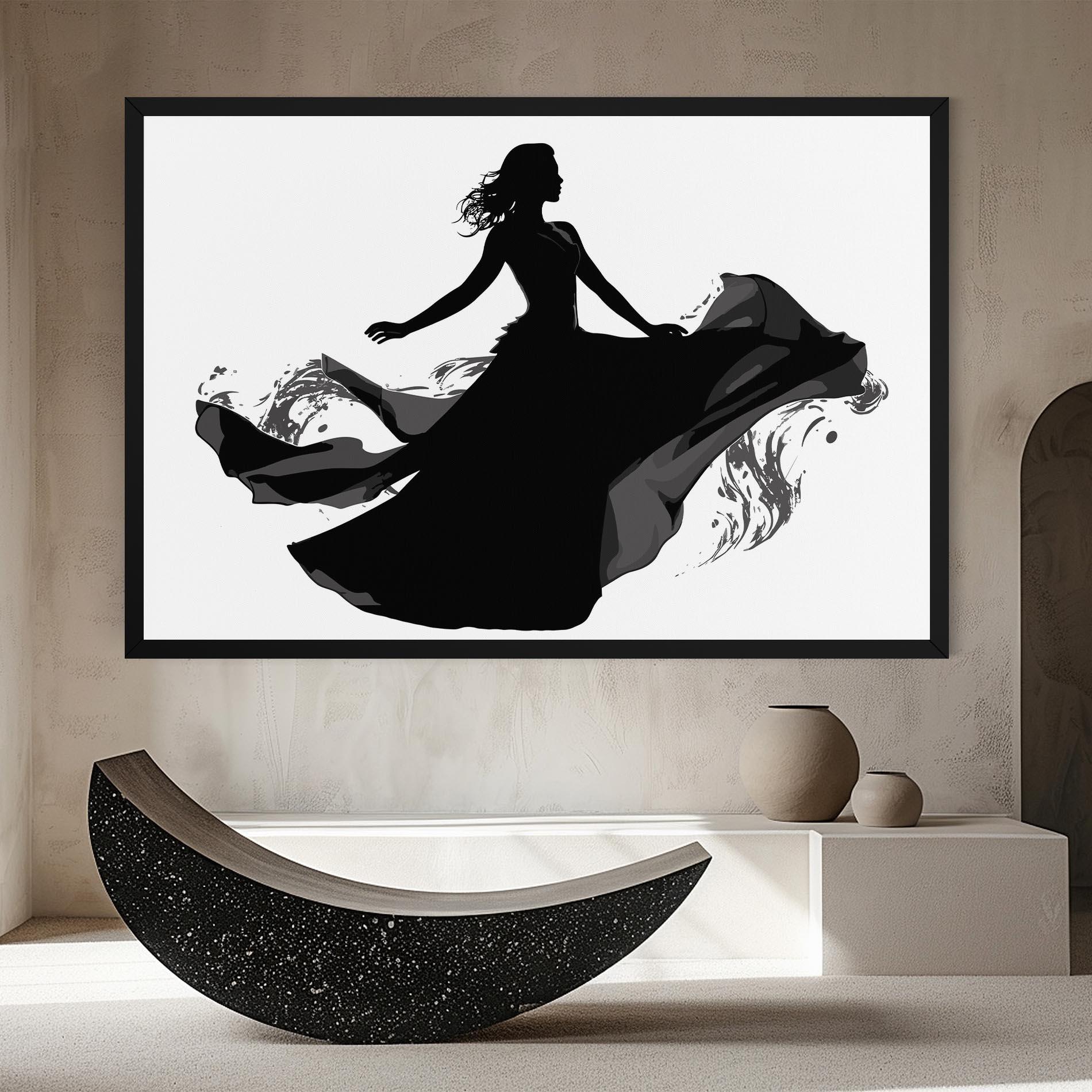 Obraz na Płótnie Dress Jump mockup 8