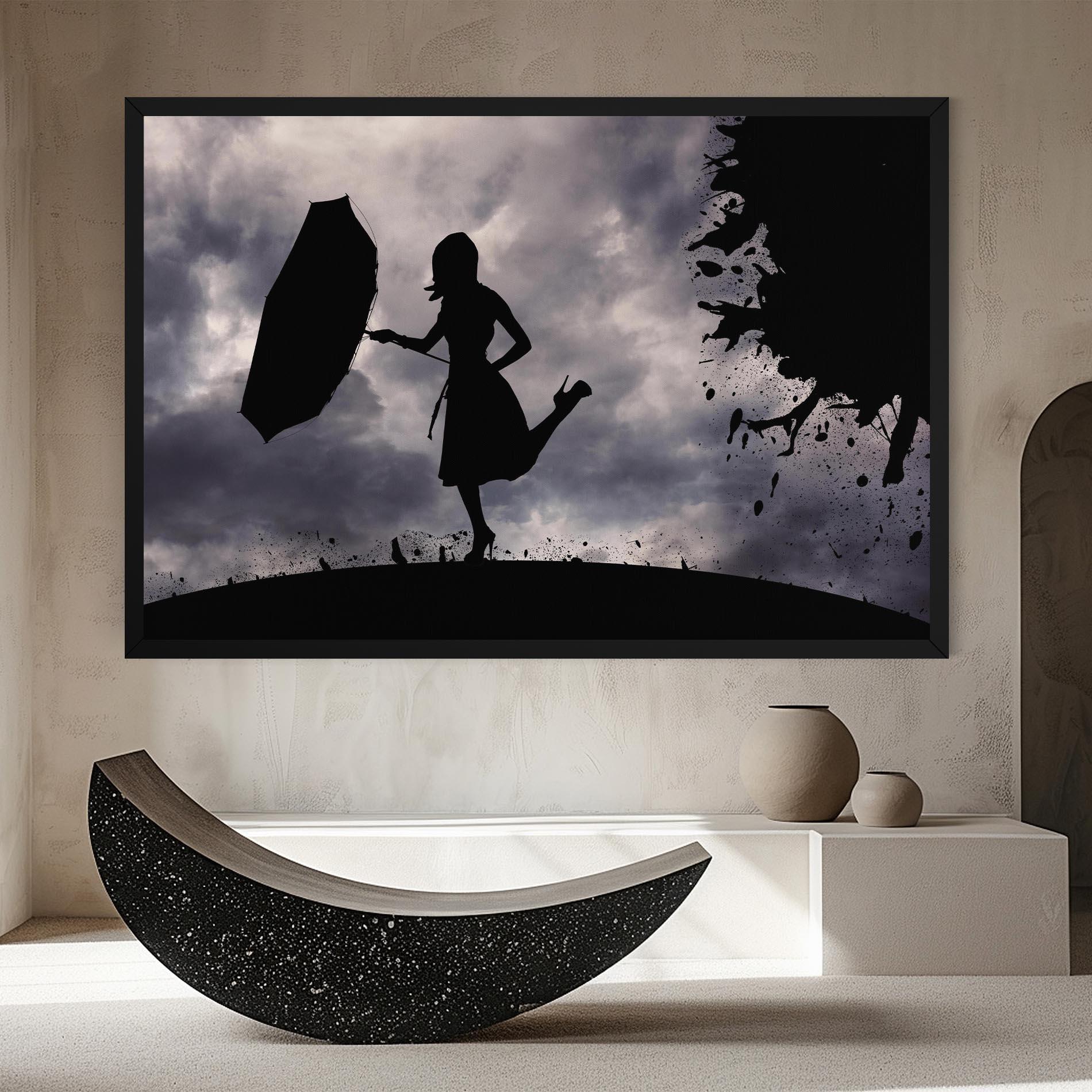 Obraz na Płótnie Stormy Day mockup 8