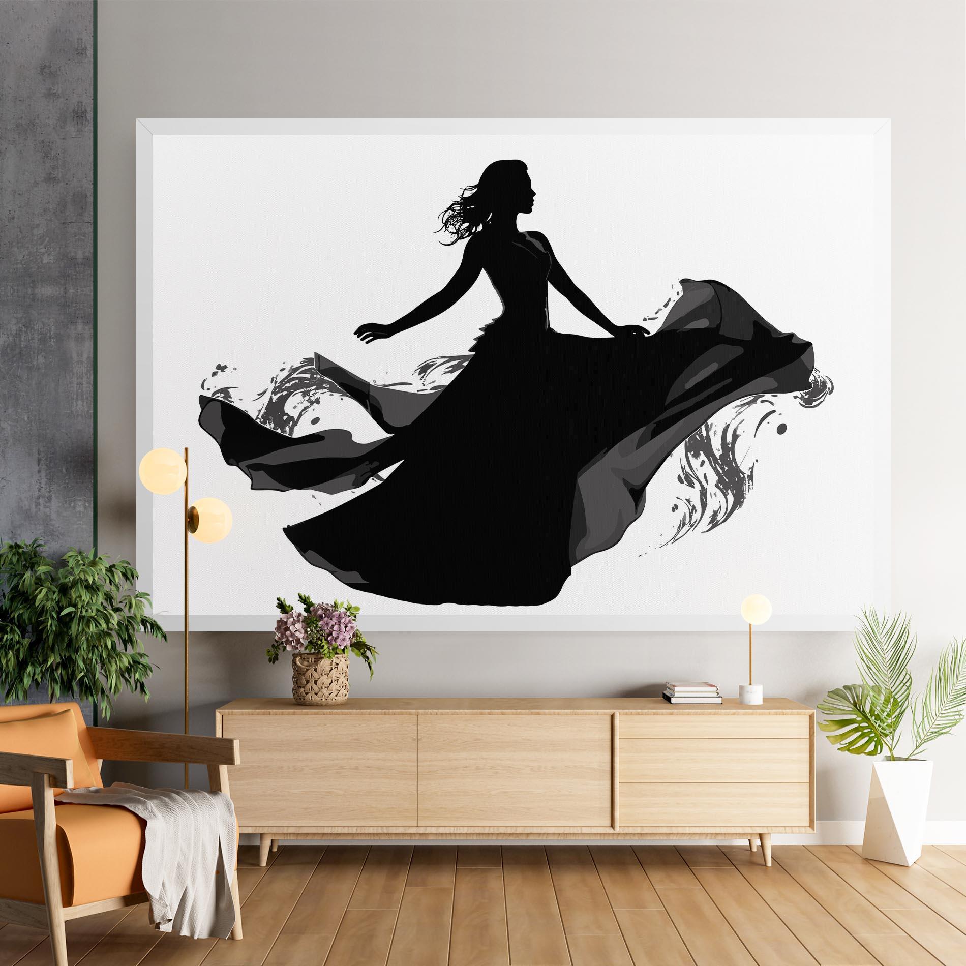 Obraz na Płótnie Dress Jump mockup 9