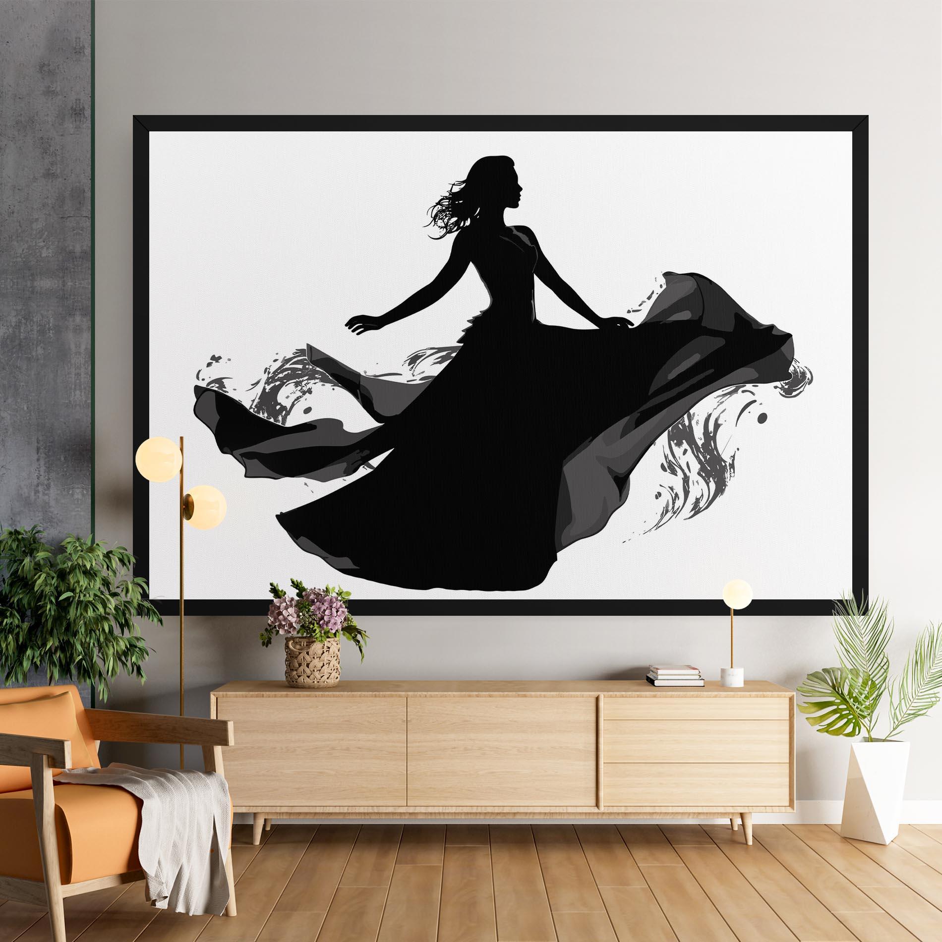 Obraz na Płótnie Dress Jump mockup 9