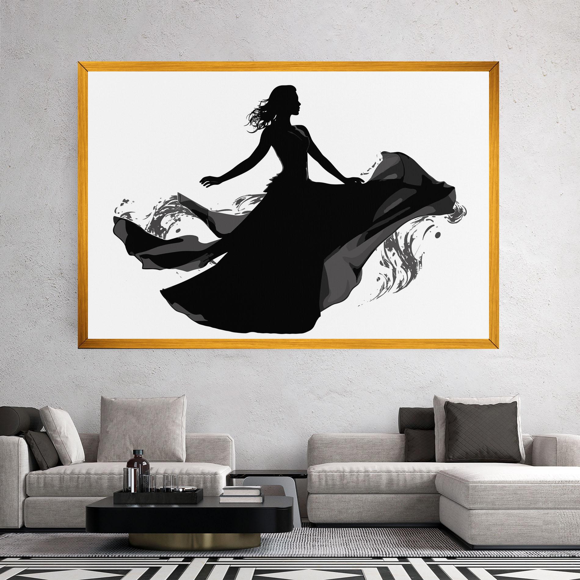 Obraz na Płótnie Dress Jump mockup 2