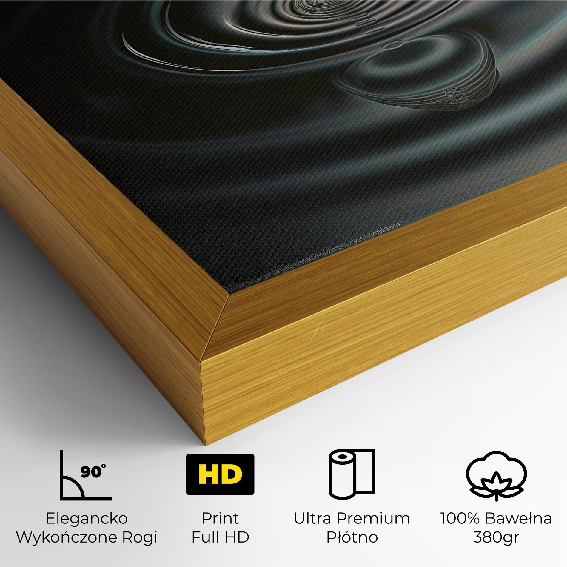 Obraz na Płótnie Beautiful Water Drop mockup 4