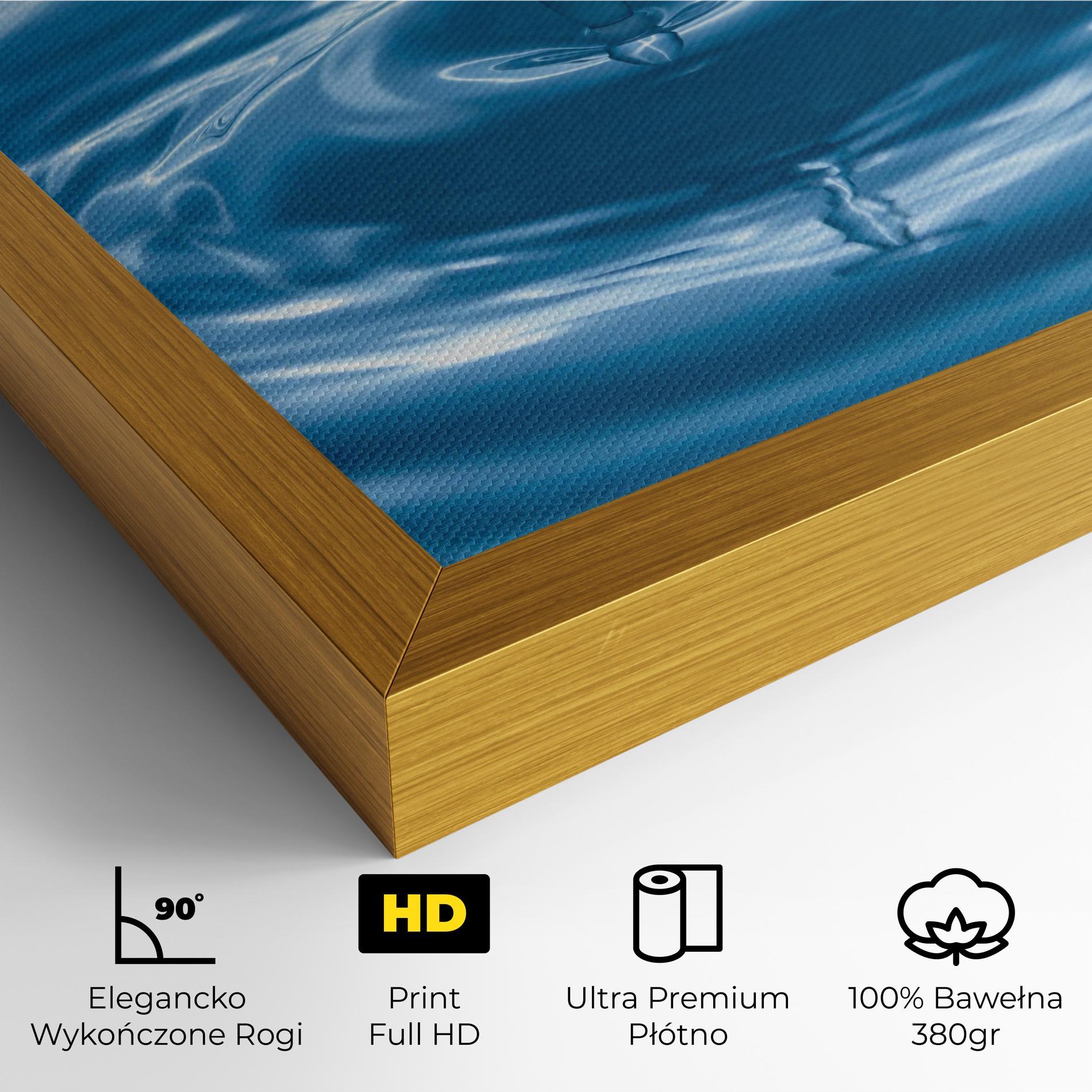 Obraz na Płótnie Drop Close Up mockup 4