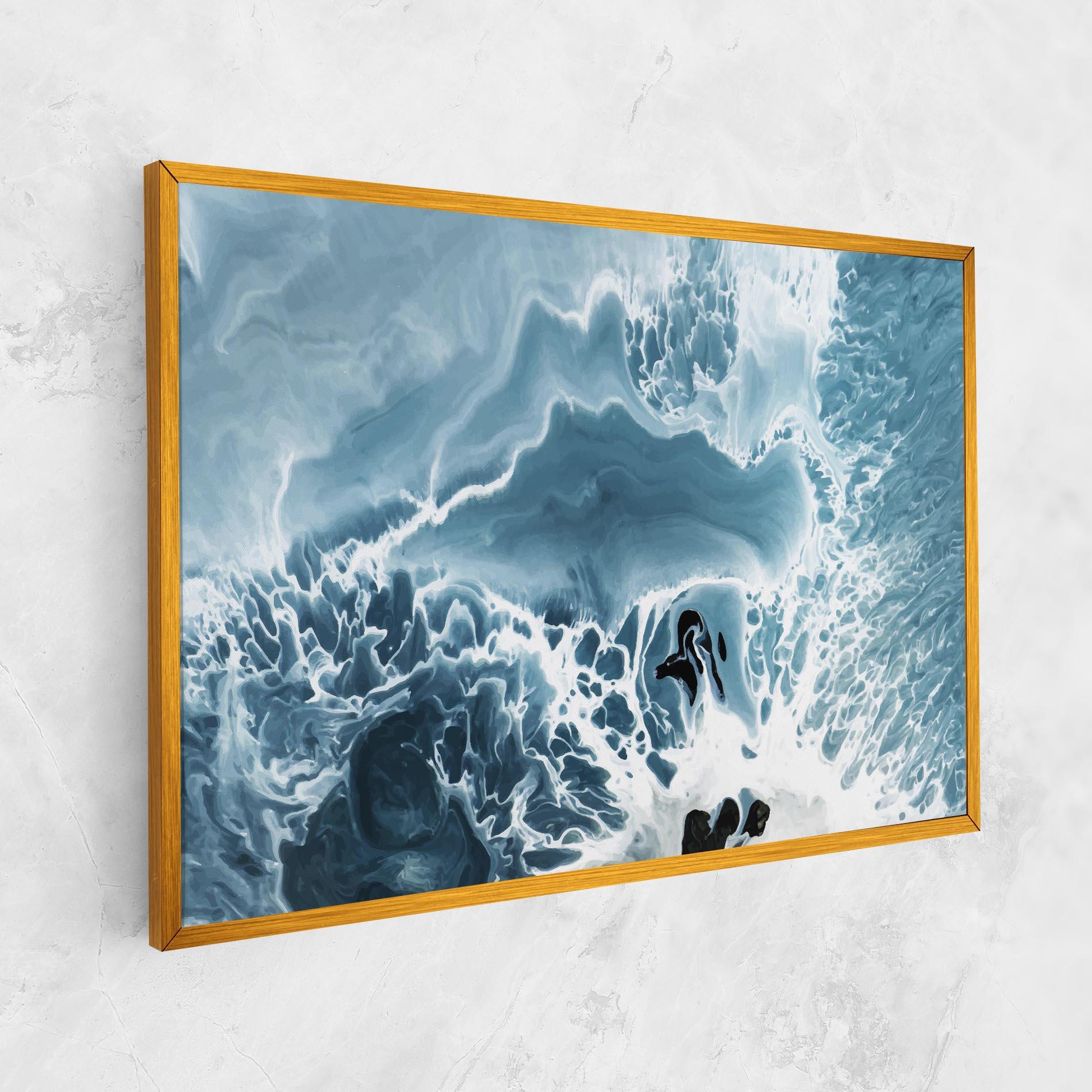 Obraz na Płótnie Light Blue Ocean mockup 1