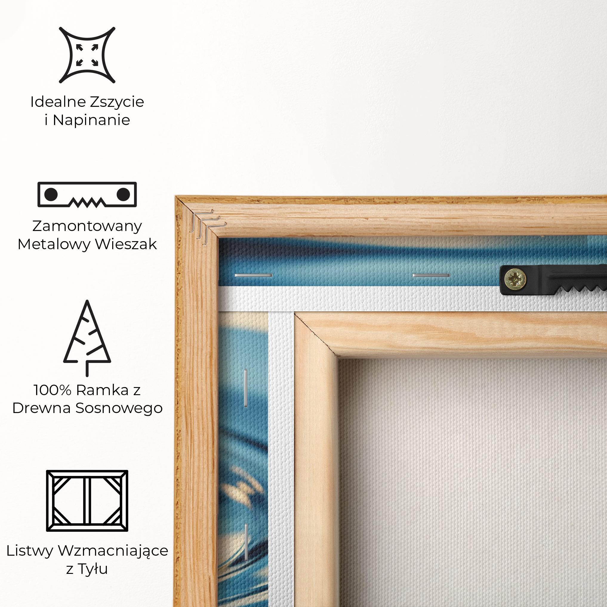 Obraz na Płótnie Cream Water Drop mockup 5