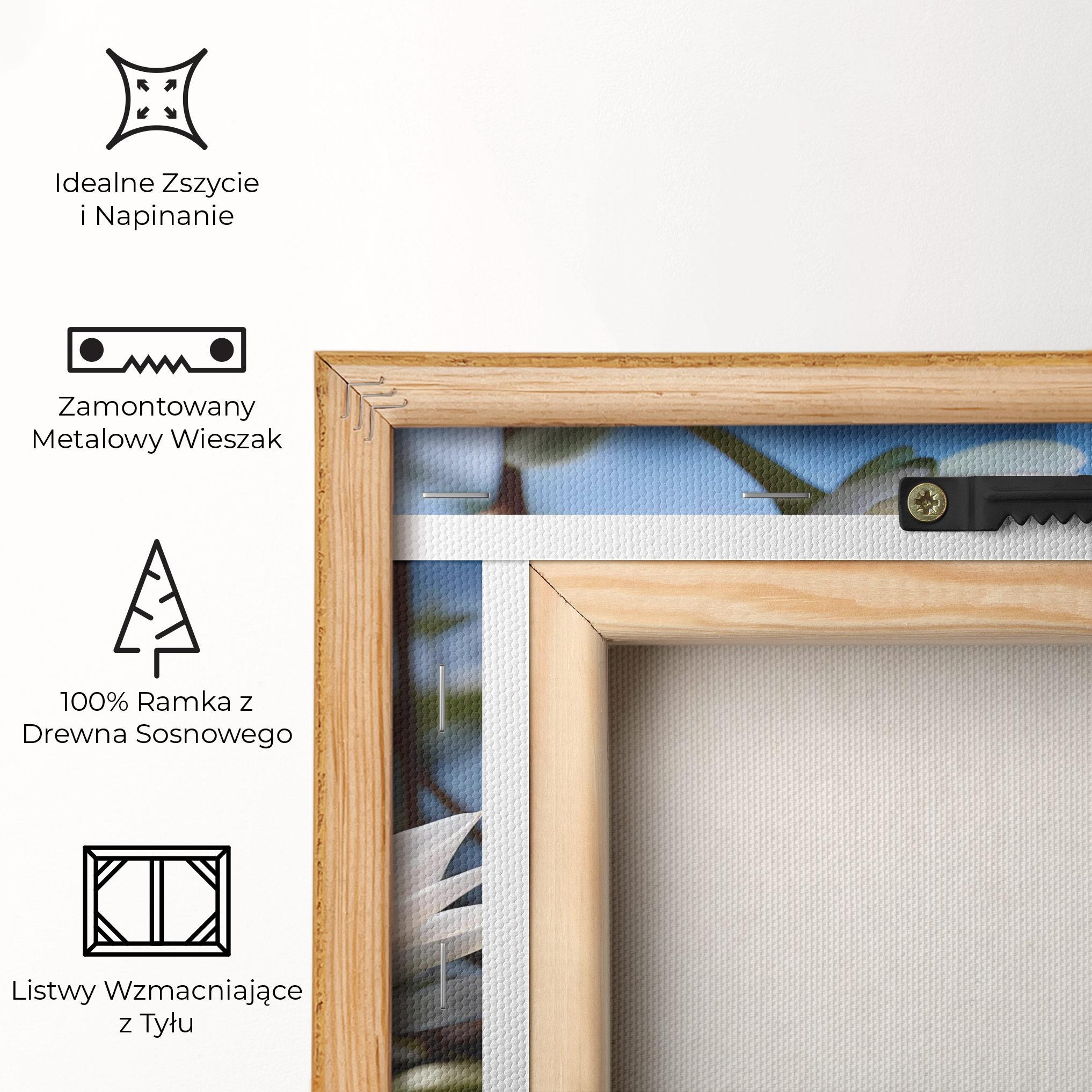 Obraz na Płótnie Flower Water Glass mockup 5