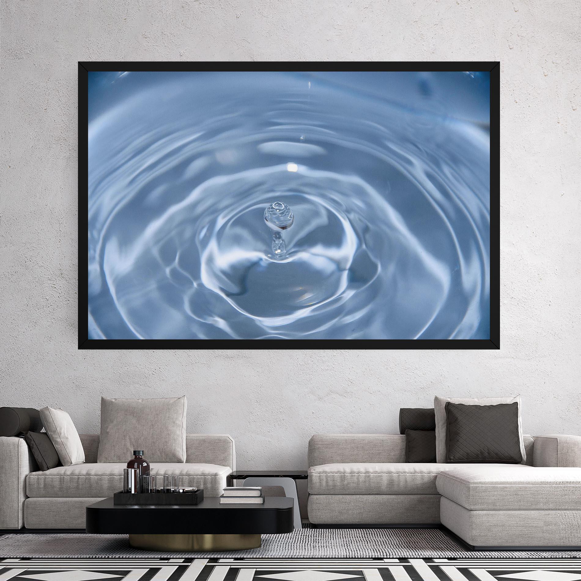 Obraz na Płótnie Clean Water mockup 2