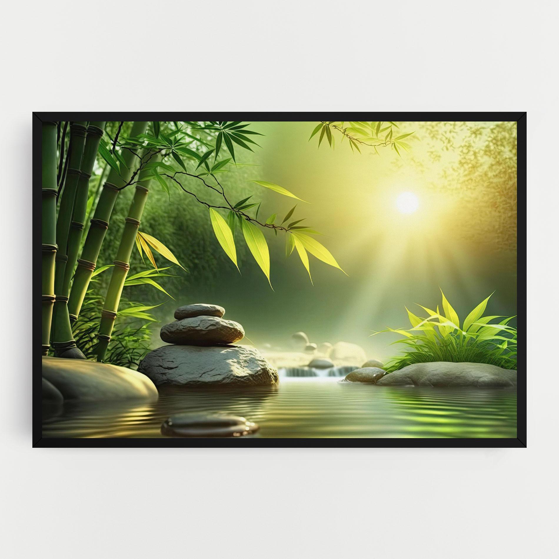 Obraz na Płótnie Relaxing Spa Nature mockup 0