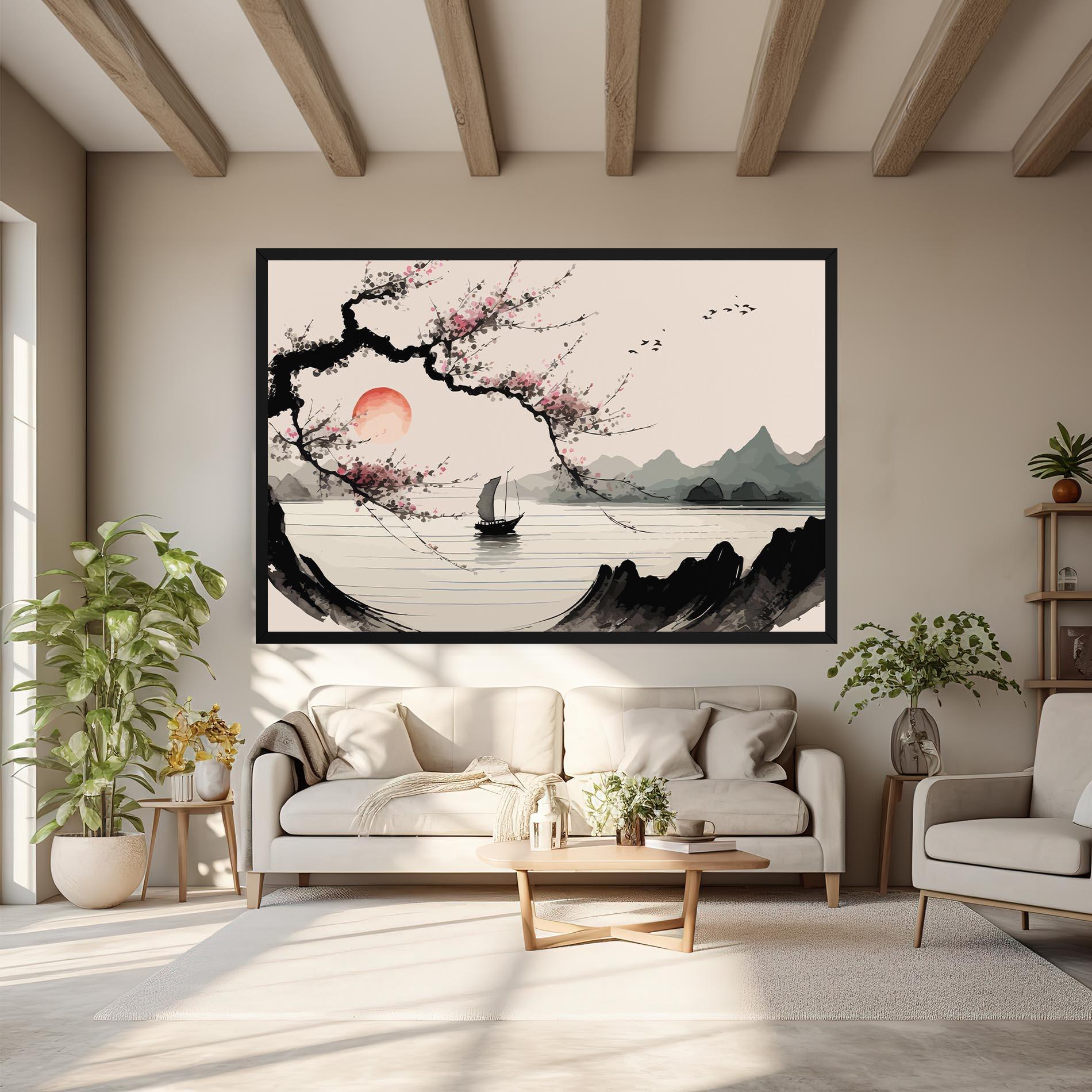 Obraz na Płótnie Relaxing Nature mockup 6