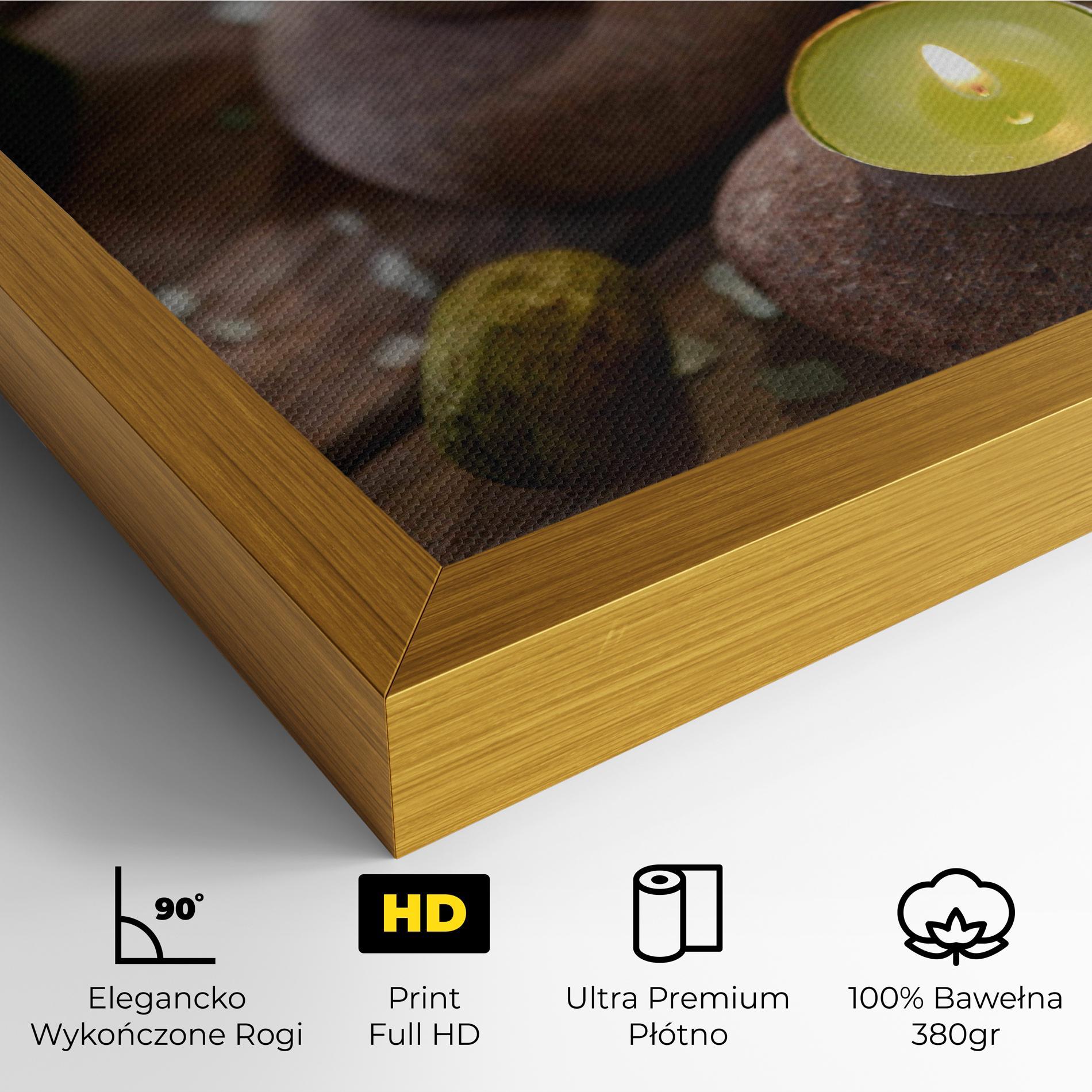 Obraz na Płótnie Green Candles Spa mockup 4