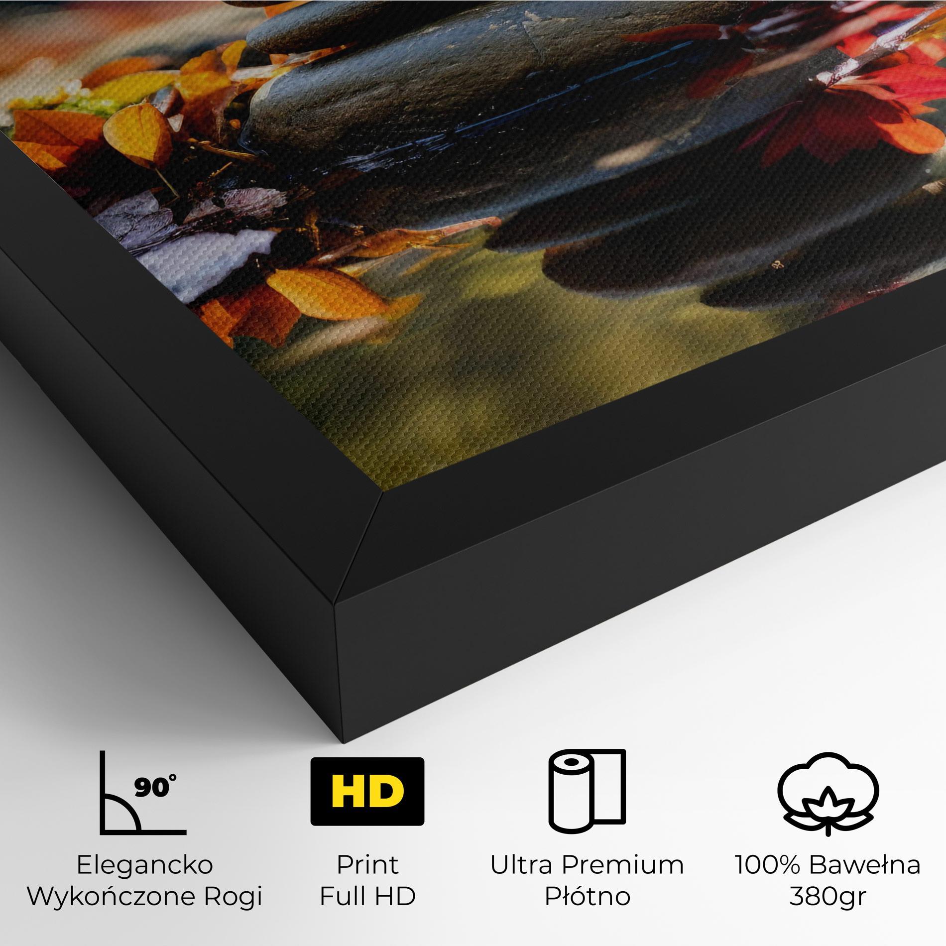 Obraz na Płótnie Autumn Stones mockup 4