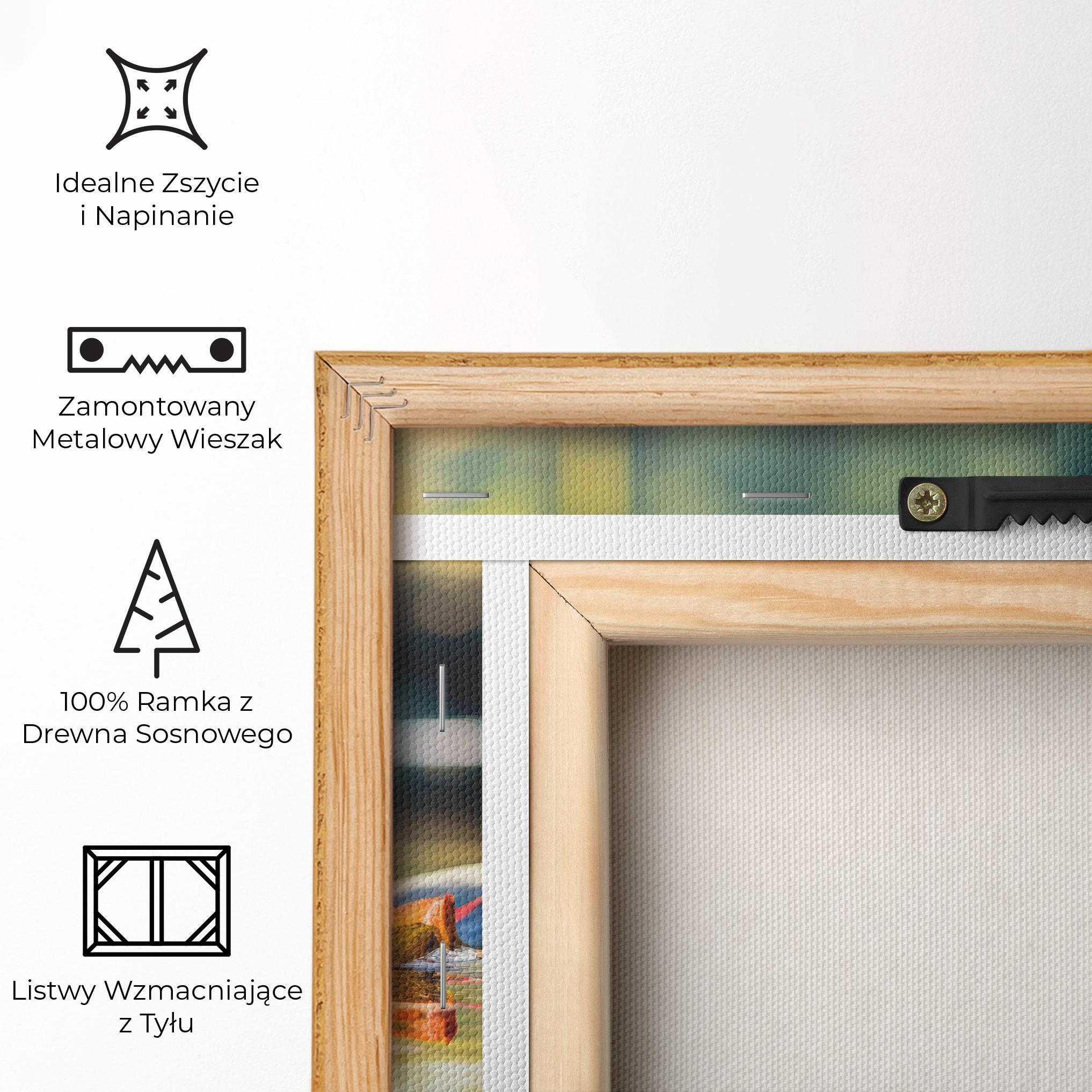 Obraz na Płótnie Autumn Stones mockup 5