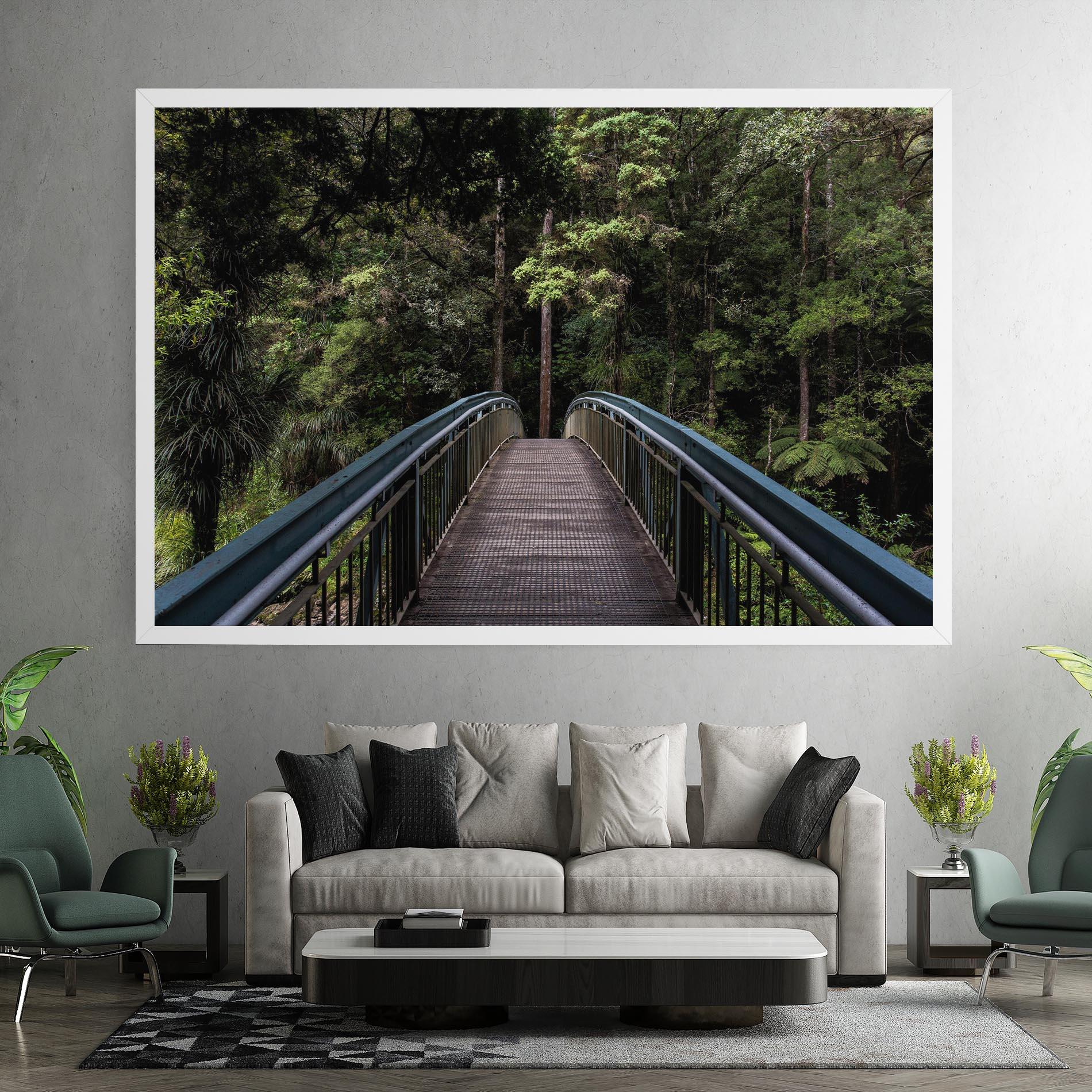 Obraz na Płótnie Nature Bridge mockup 7