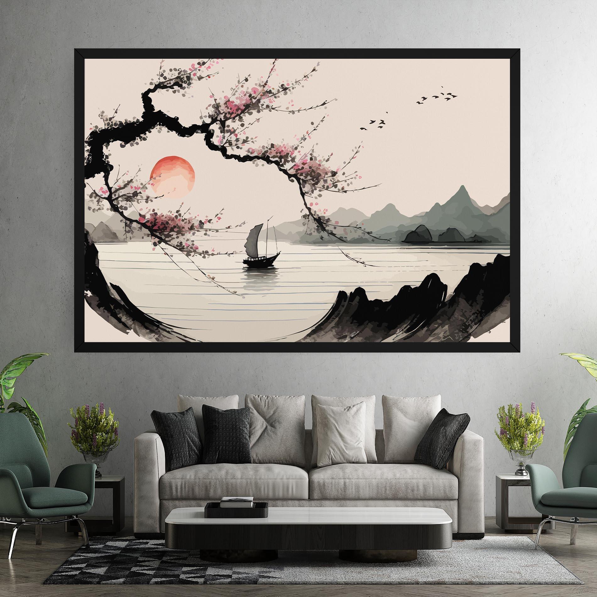 Obraz na Płótnie Relaxing Nature mockup 7