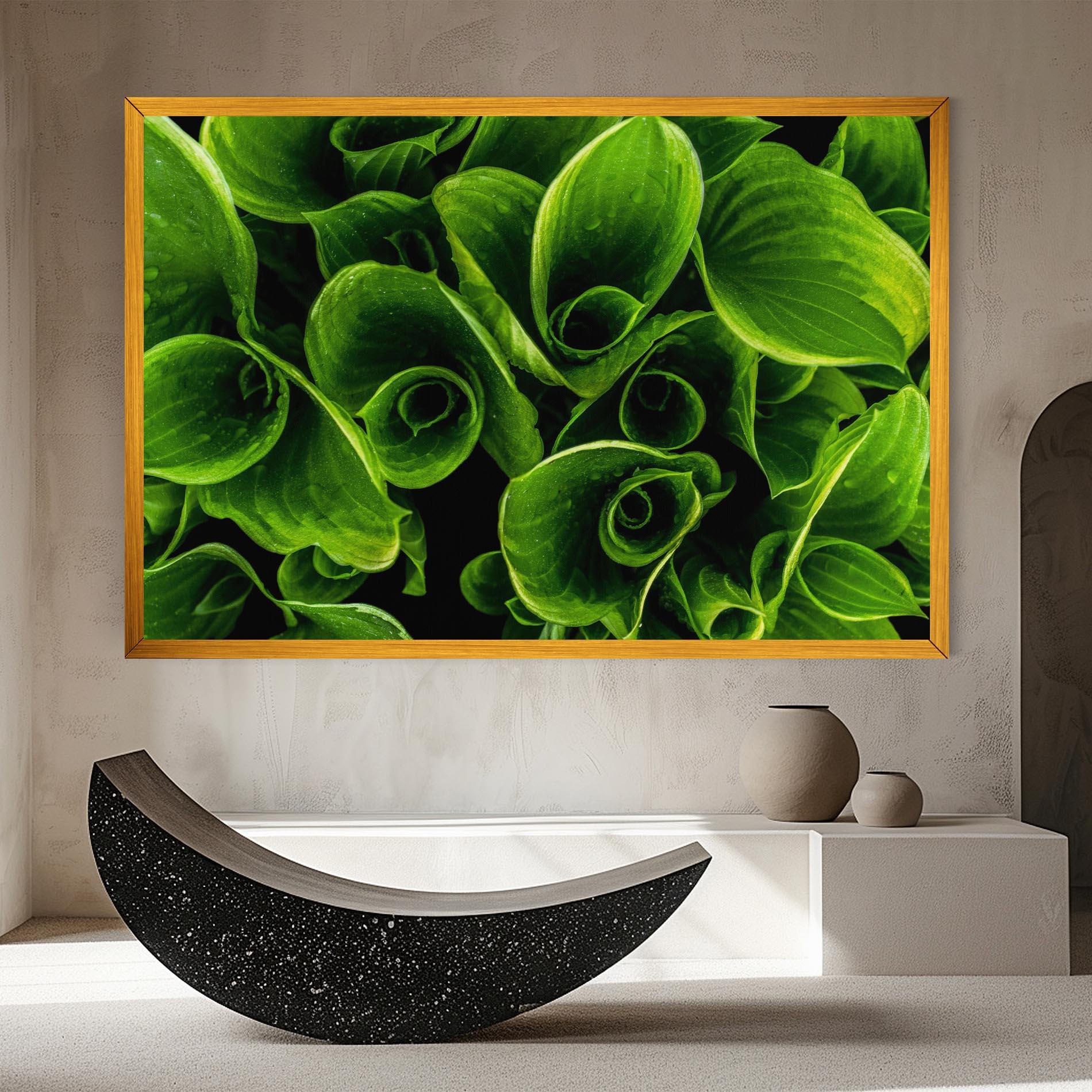 Obraz na Płótnie Green Nature View mockup 8