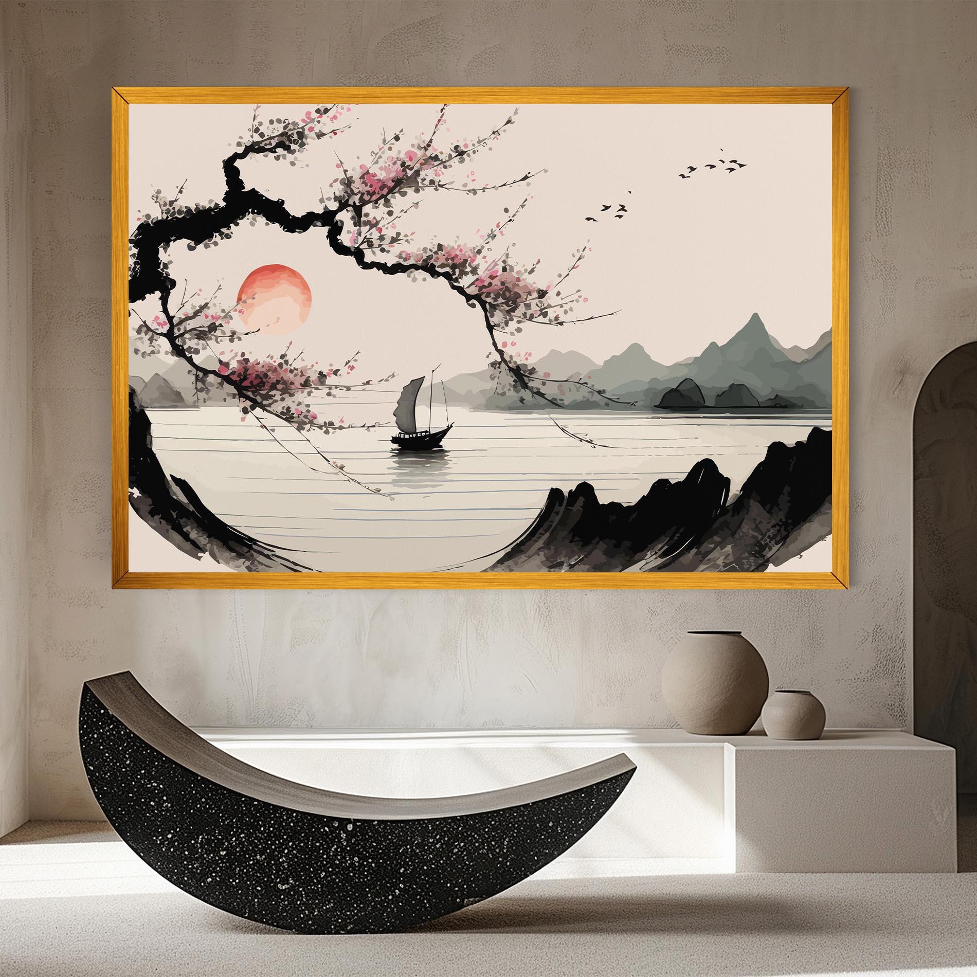 Obraz na Płótnie Relaxing Nature mockup 8