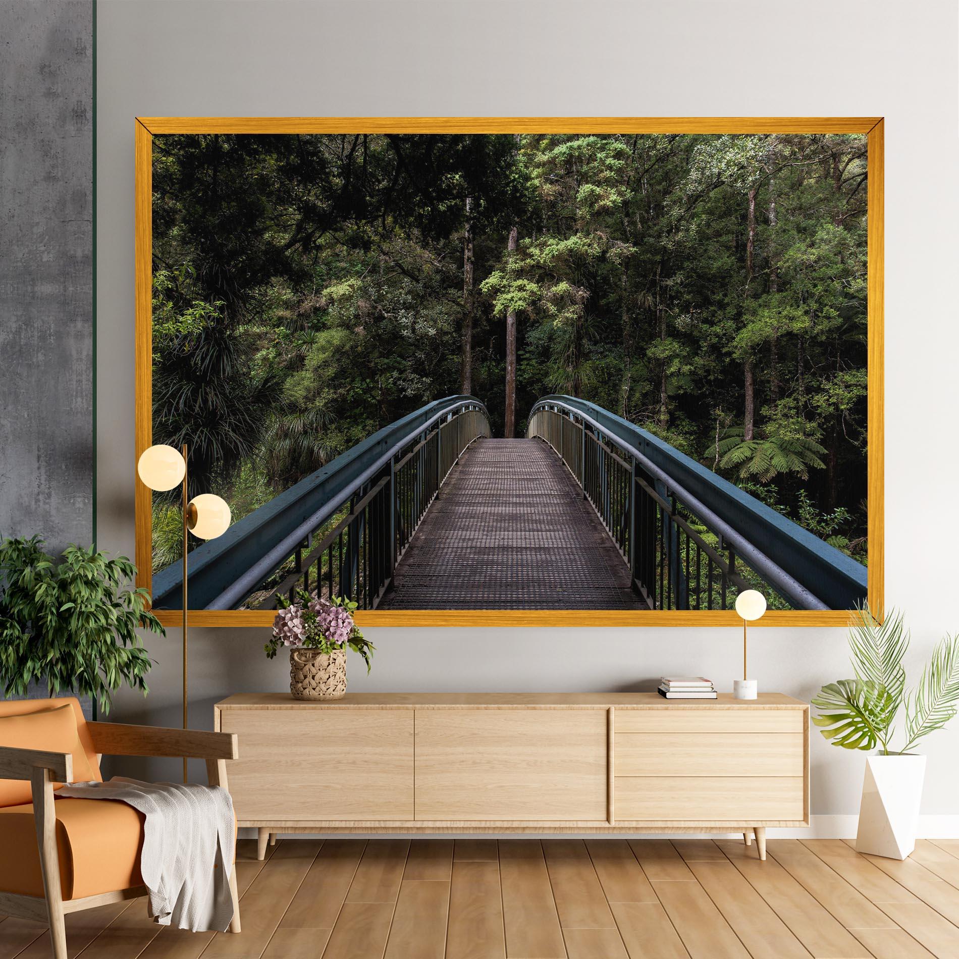Obraz na Płótnie Nature Bridge mockup 9