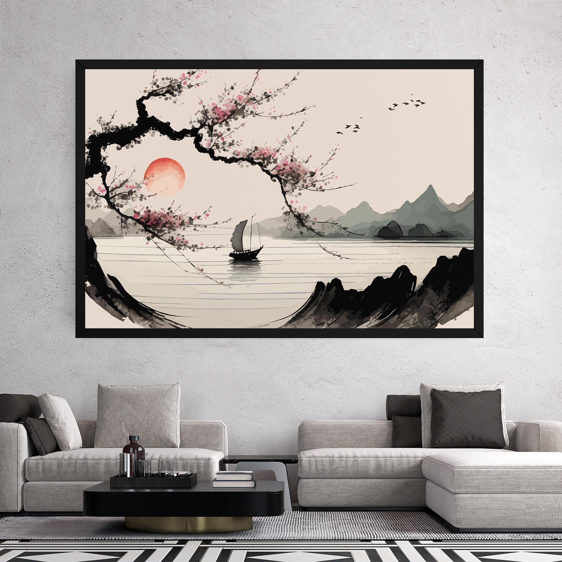 Obraz na Płótnie Relaxing Nature mockup 2