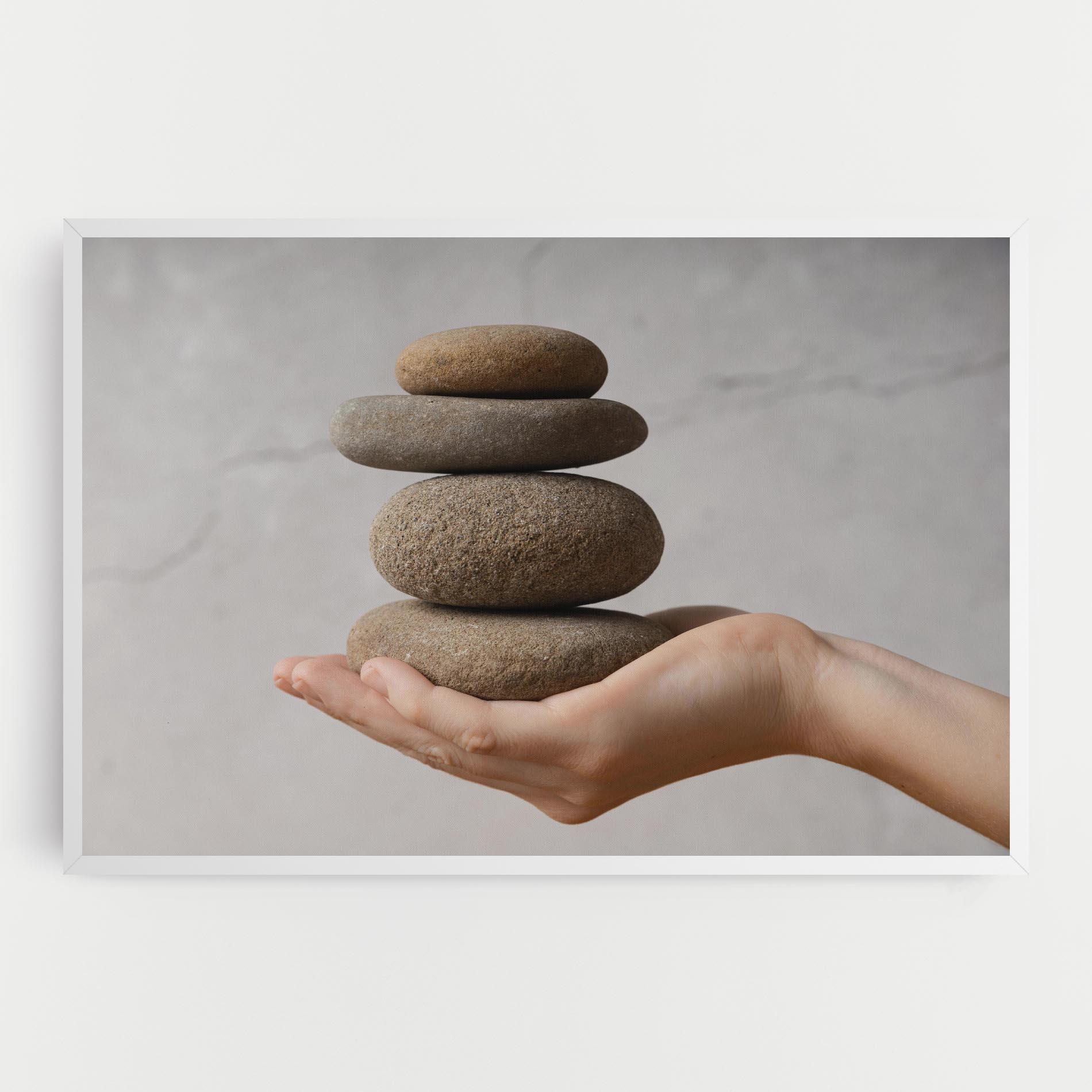 Obraz na Płótnie Stones Meditation mockup 0