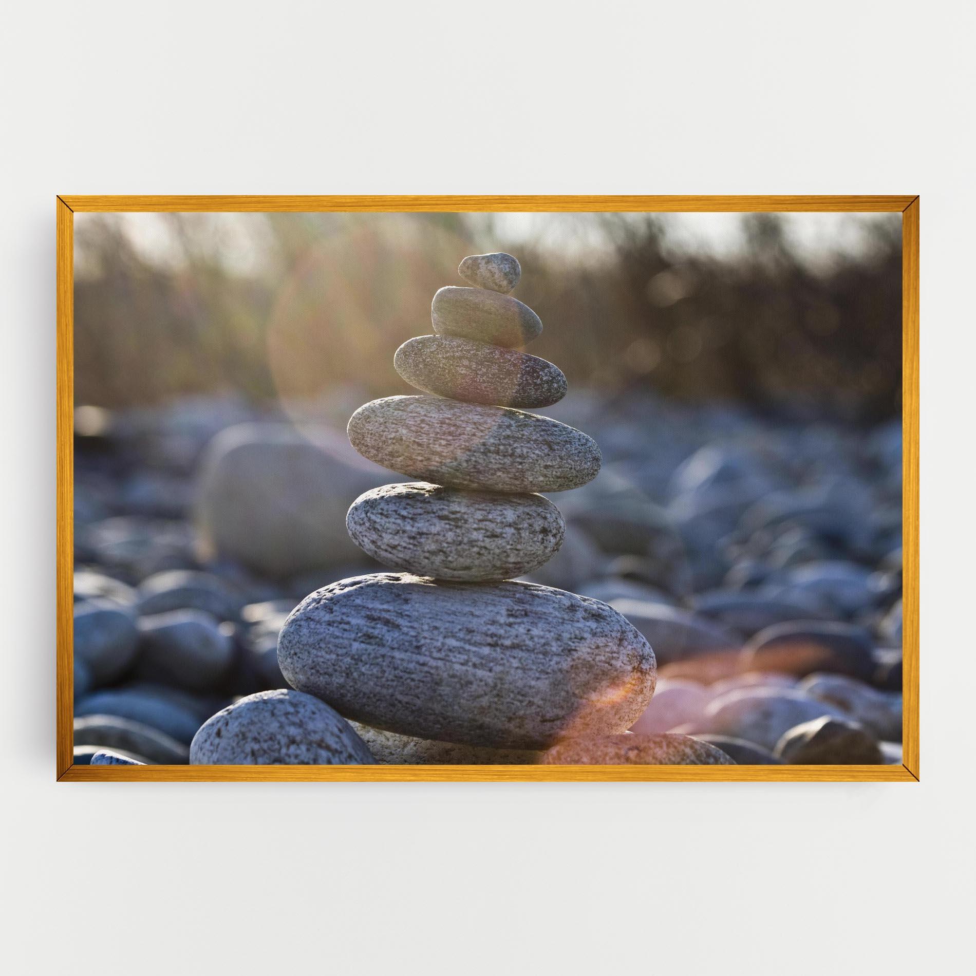 Obraz na Płótnie Closeup Shot Rocks mockup 0