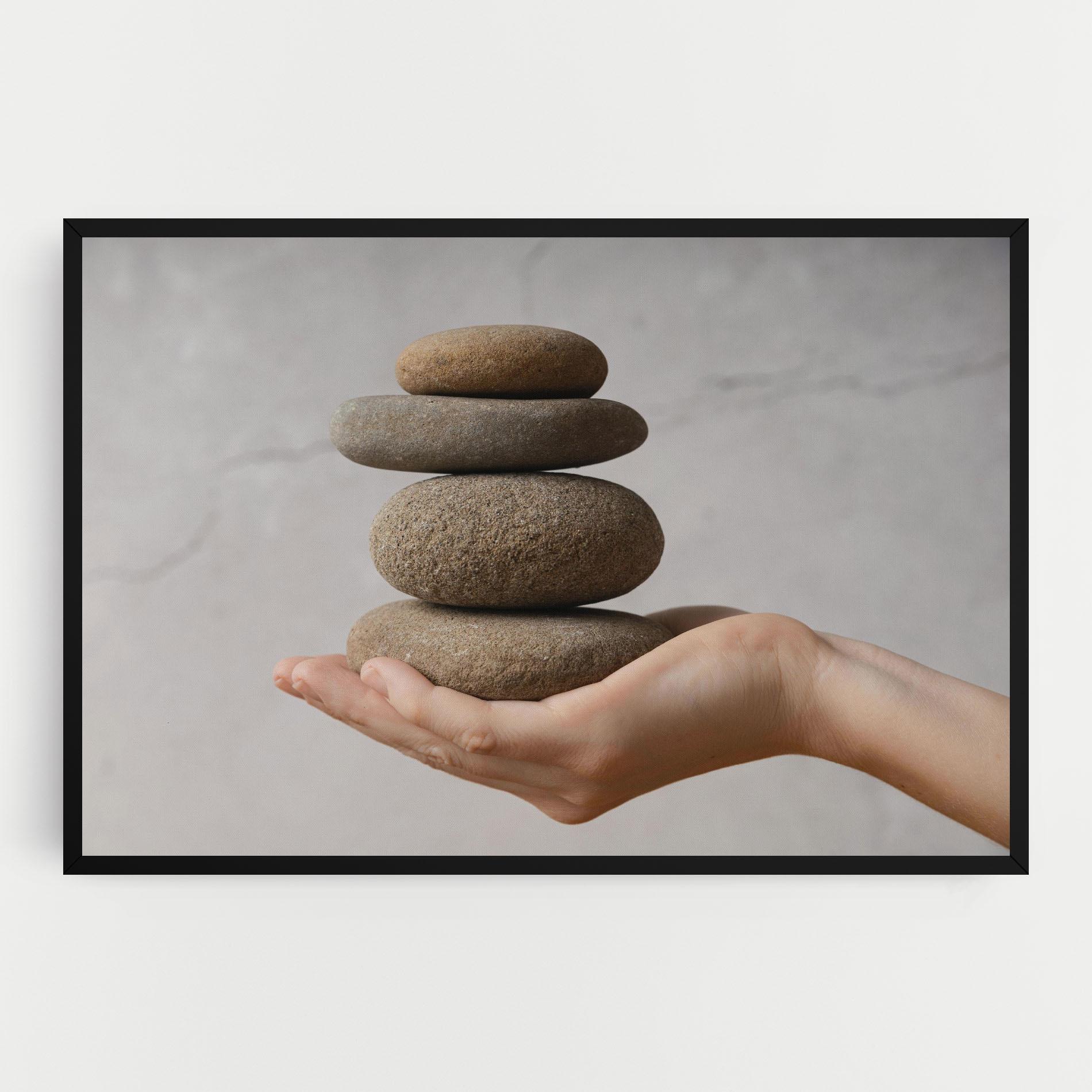 Obraz na Płótnie Stones Meditation mockup 0