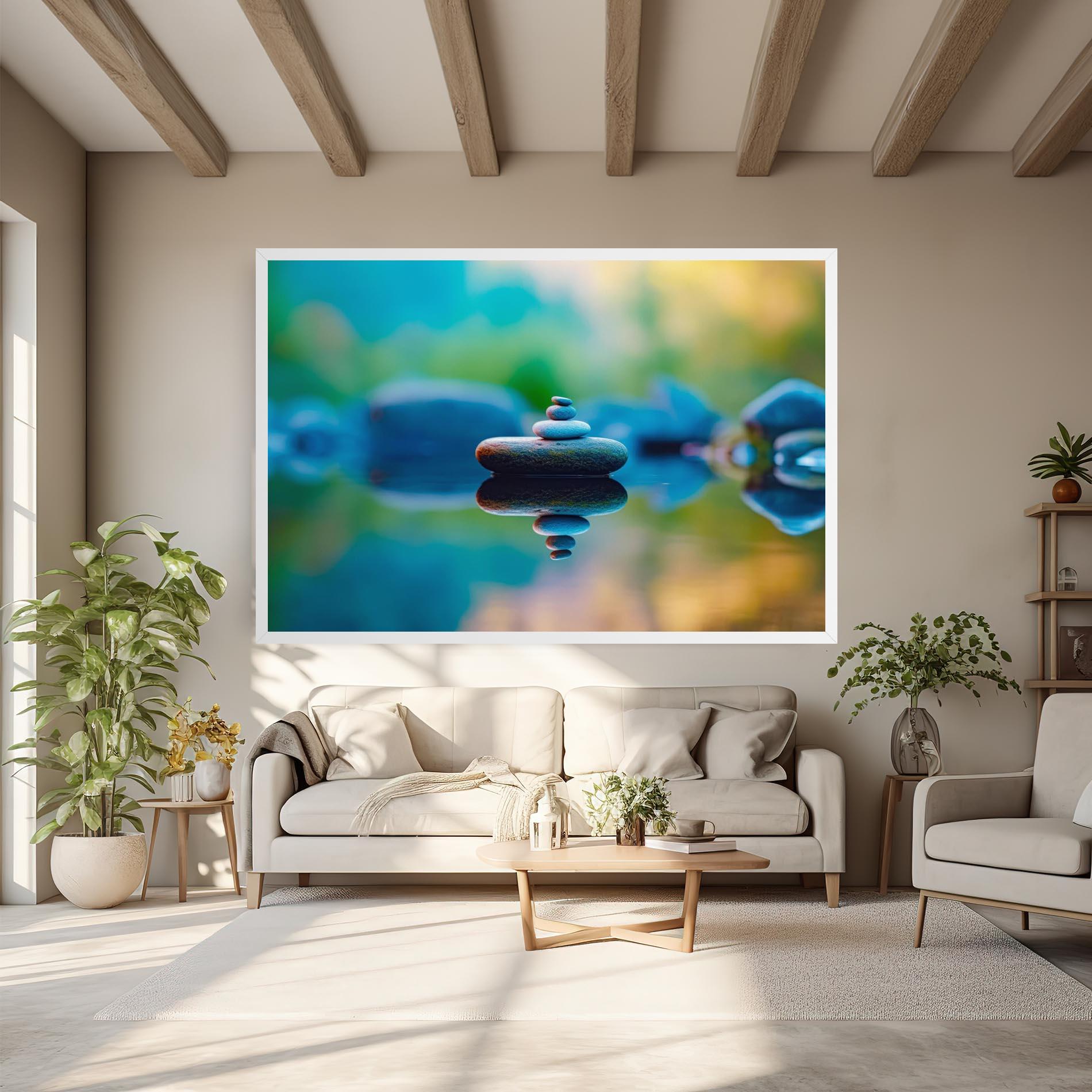 Obraz na Płótnie Pile Rocks mockup 6