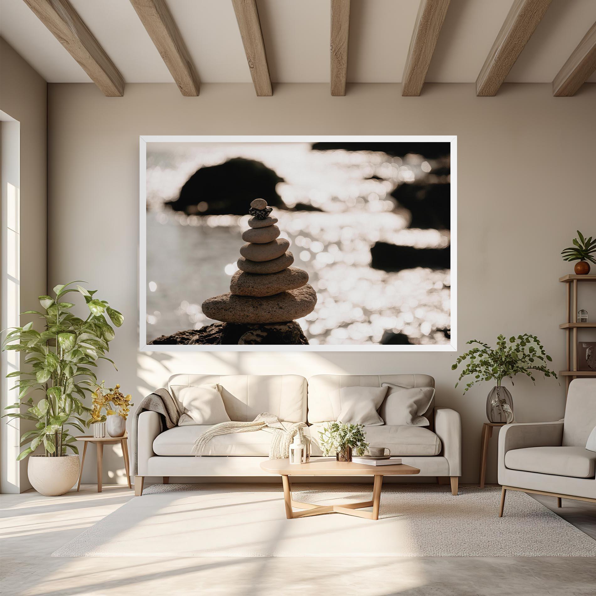 Obraz na Płótnie Pyramid Stones mockup 6